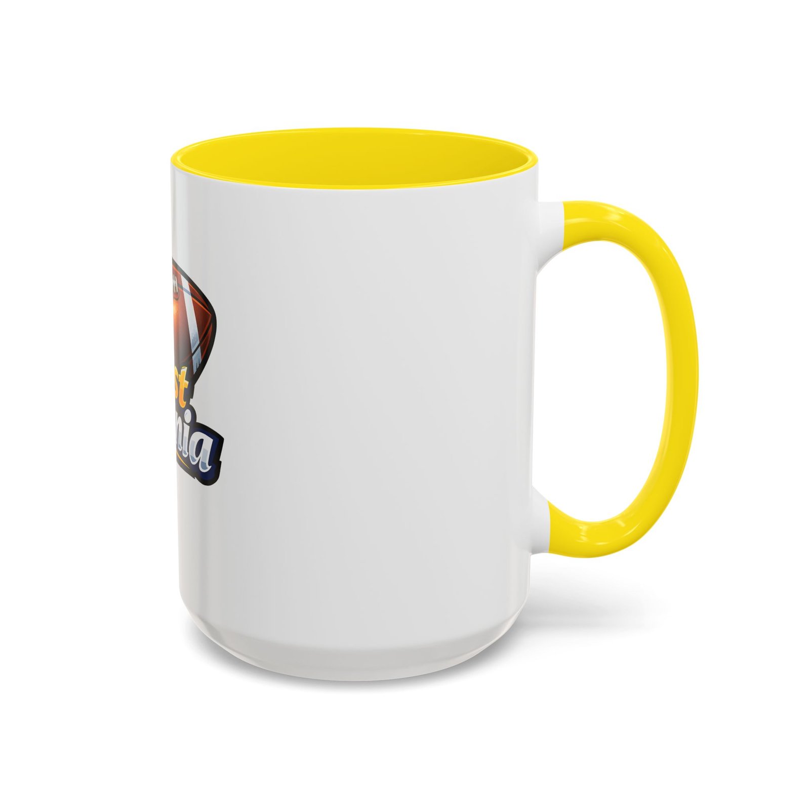 West Virginia Football Accent Coffee Mug (11/15oz) - Image 54