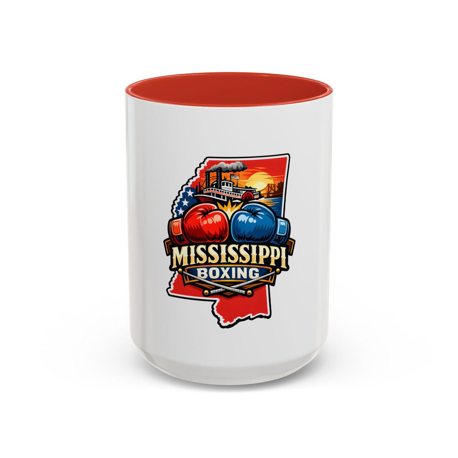 Mississippi Boxing Coffee Mug — State Pride Accent Mug (11/15 oz) - Image 29