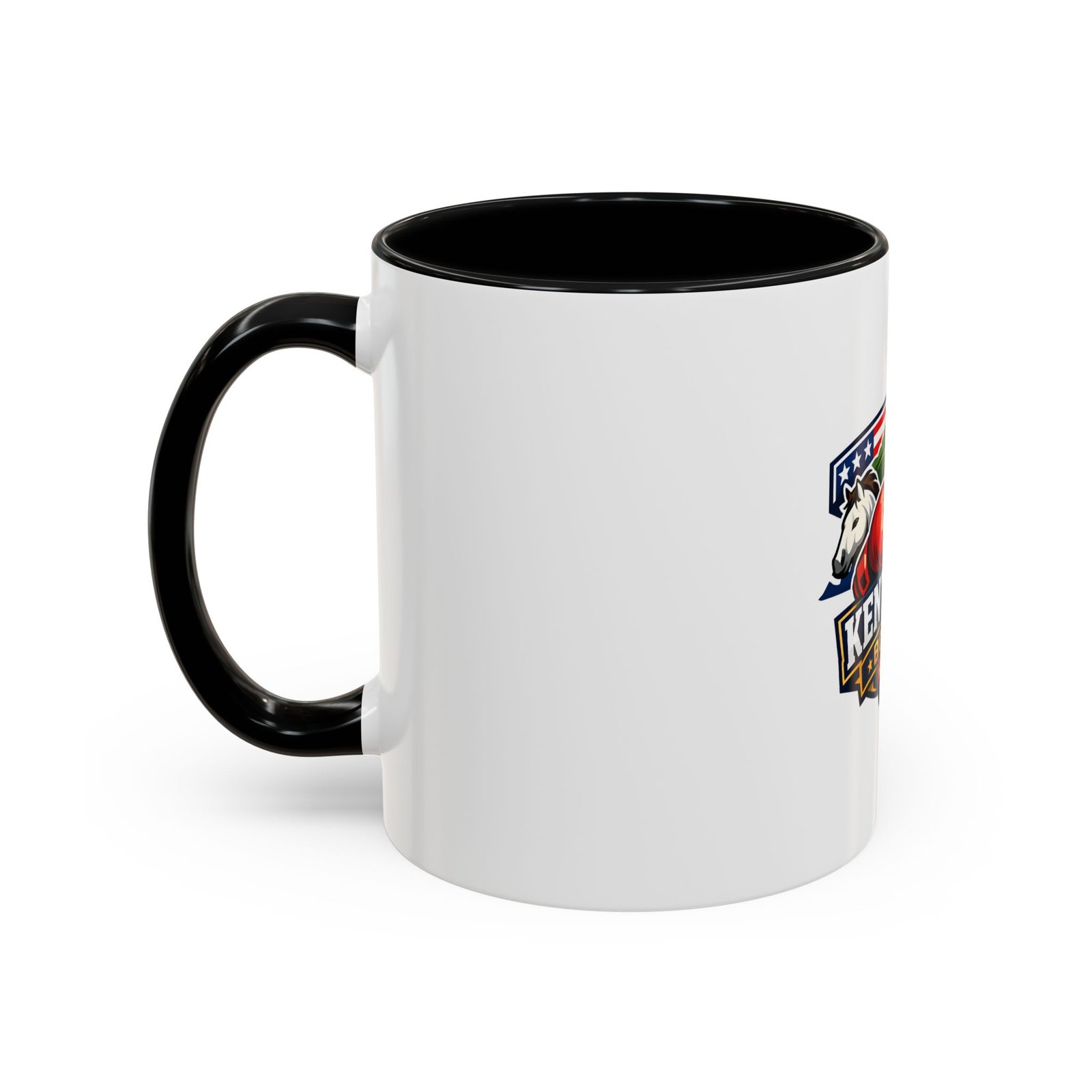 Kentucky Boxing Coffee Mug — State Pride Boxing Logo Accent Mug (11/15 oz) - Image 3