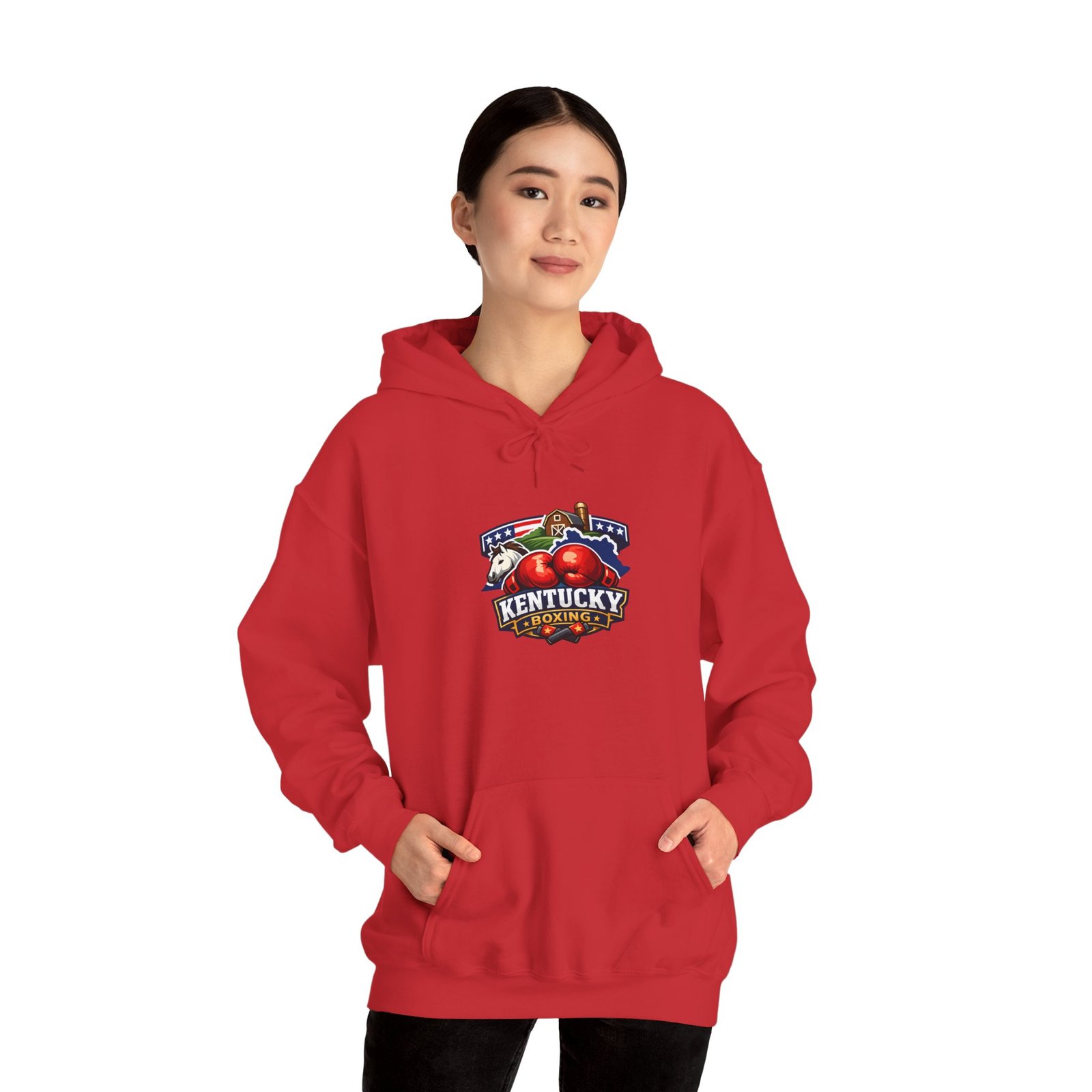 Kentucky BBQ State Pride Hoodie — Retro Grilling Emblem - Image 11