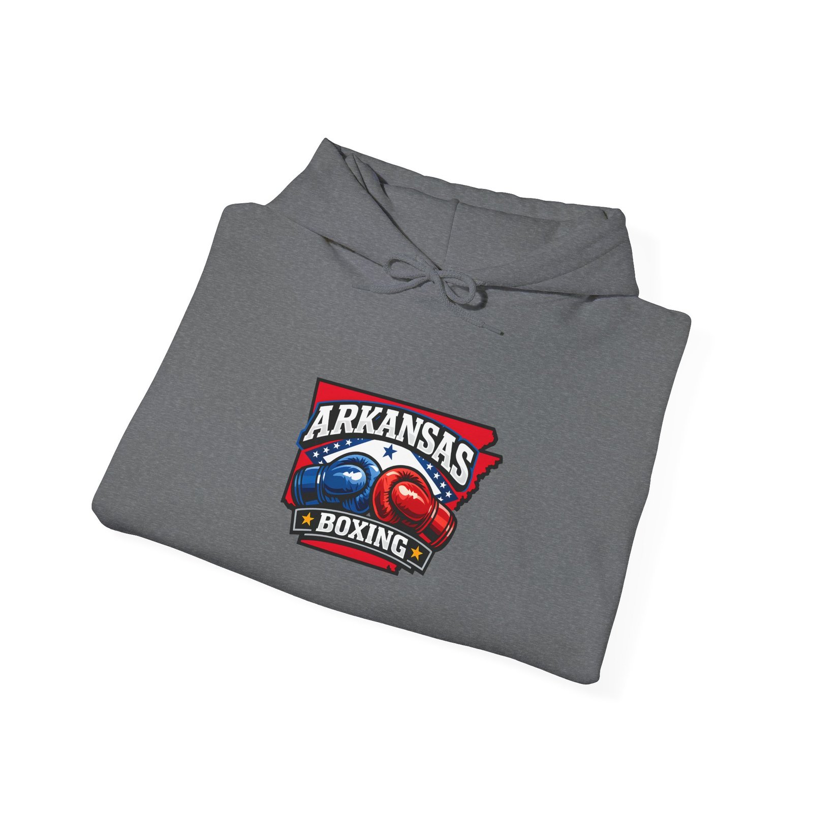 Arkansas Boxing Hoodie — State Pride Boxing Logo Pullover - Image 28
