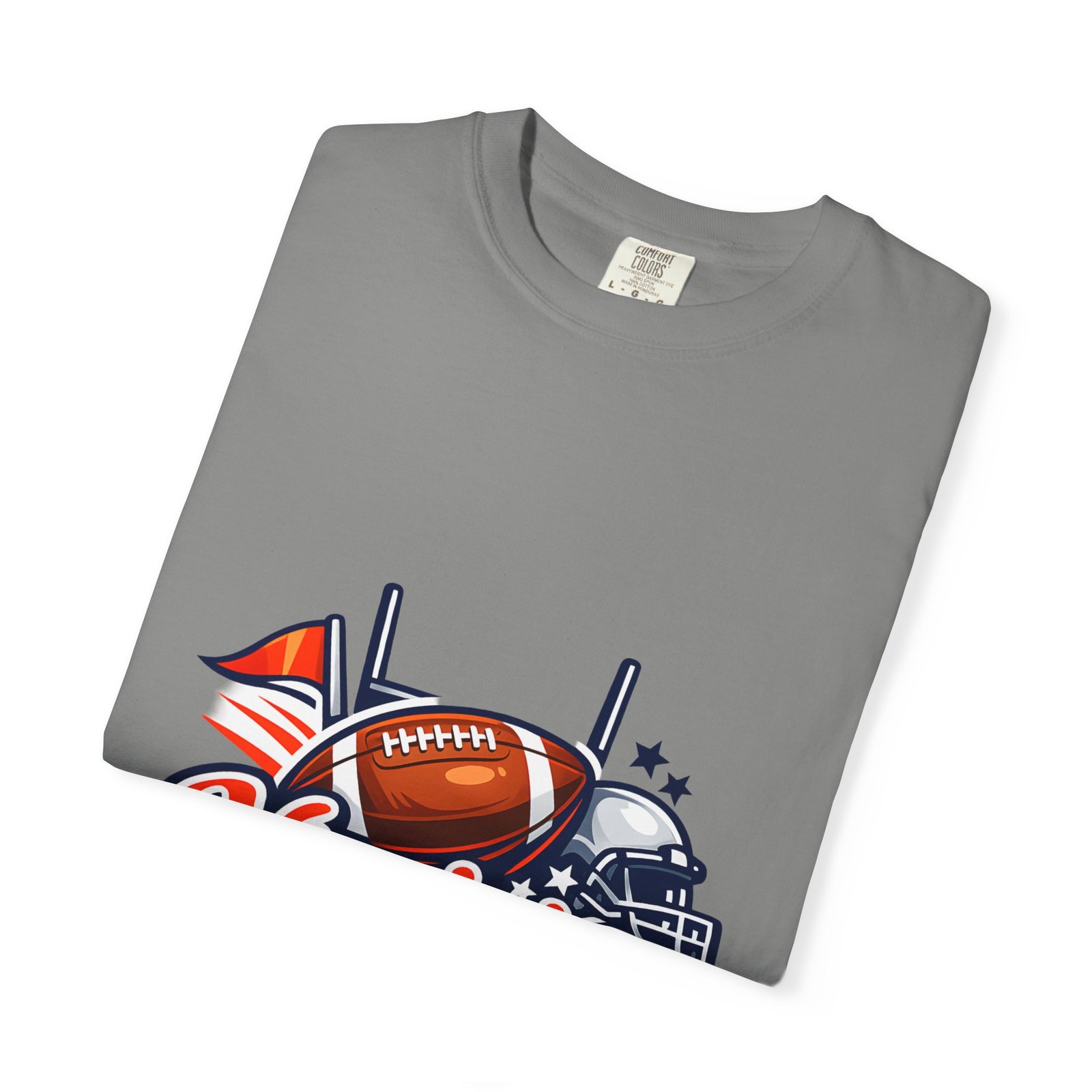 Virginia Football Helmet & Ball T-Shirt - Image 43