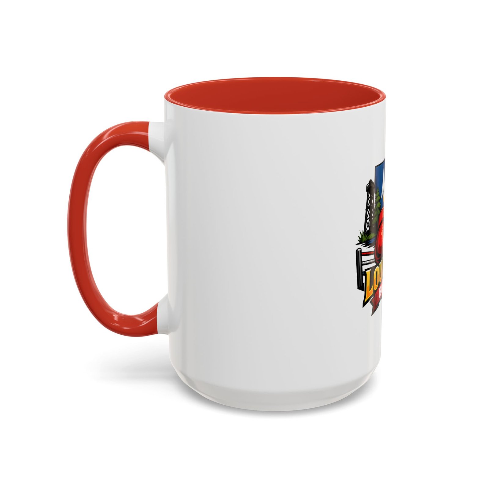 Louisiana Boxing Accent Coffee Mug – Red Gloves State Pride (11/15oz) - Image 31