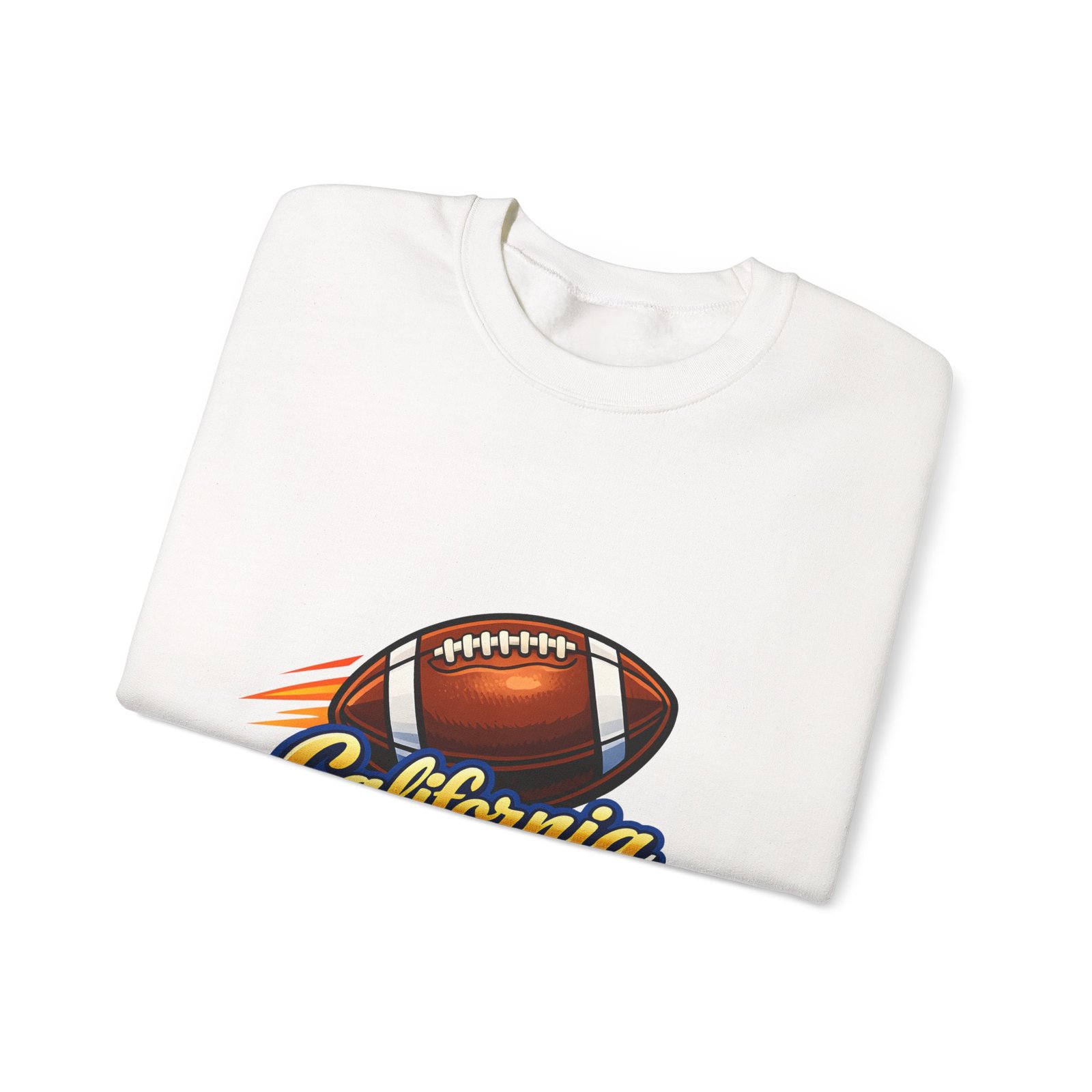 California Football Crewneck Sweatshirt — Vintage Retro Logo - Image 3