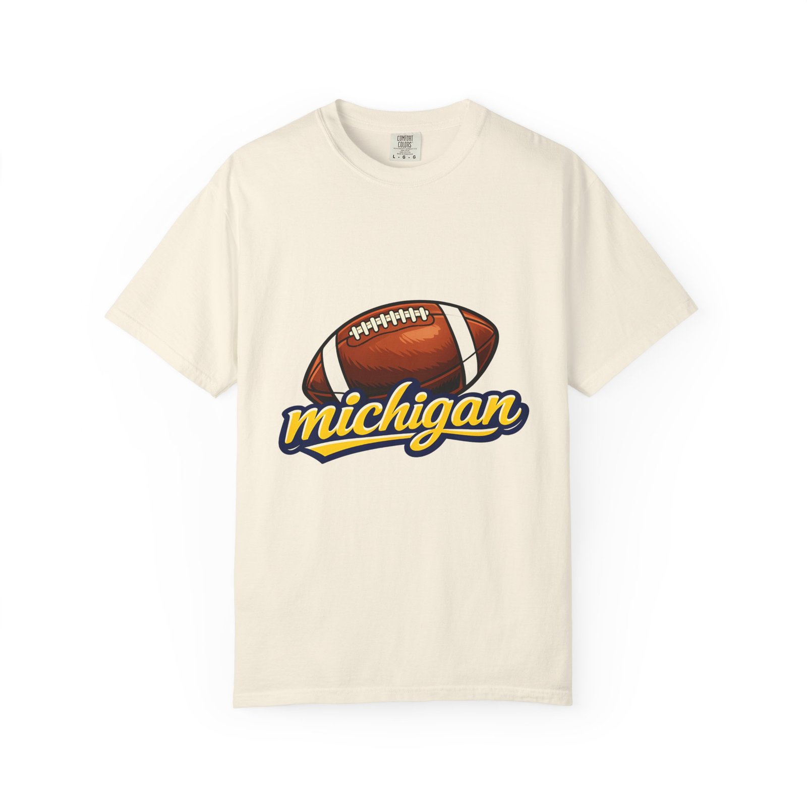Michigan Football T-Shirt — Vintage Script Logo Tee - Image 17