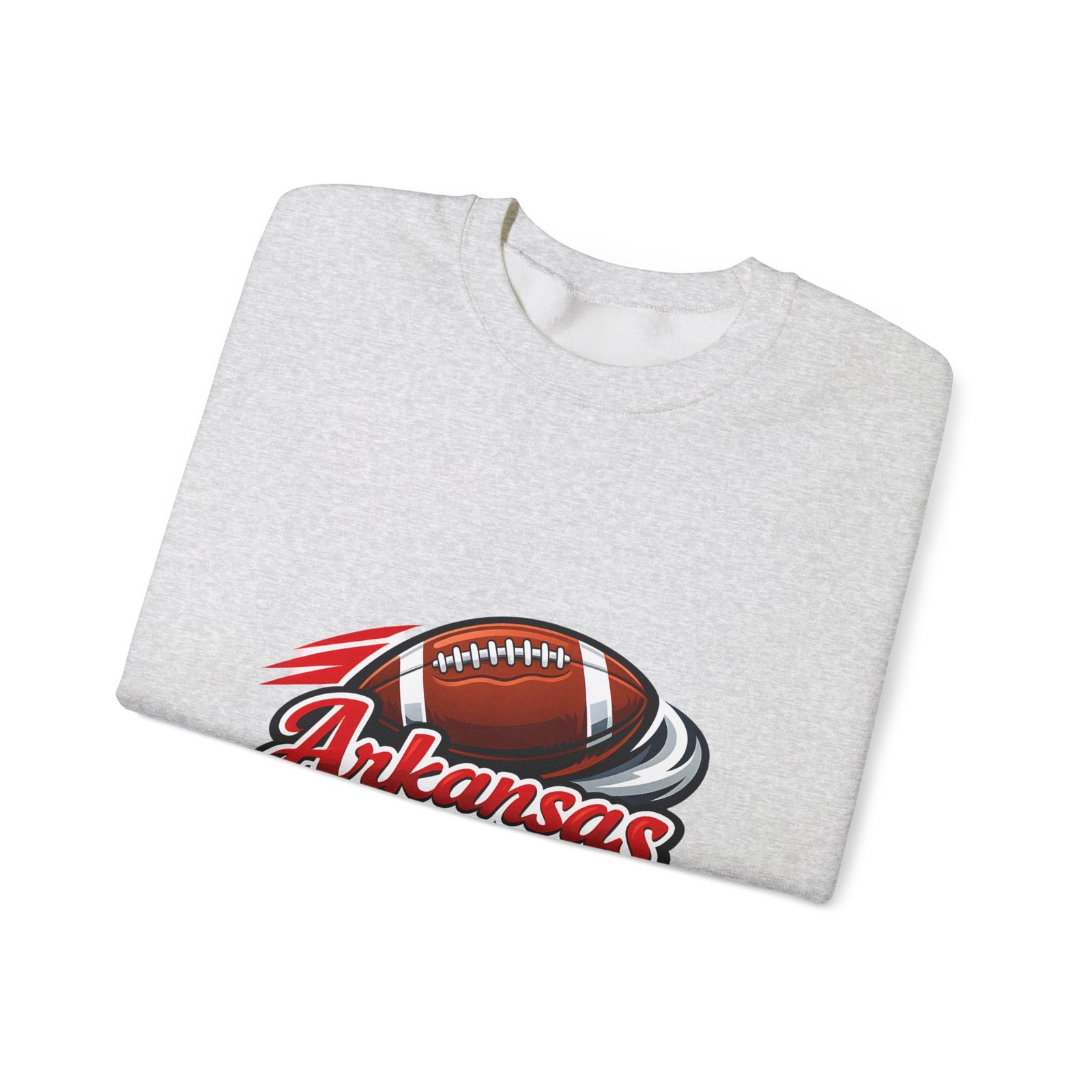 Arkansas Football Crewneck Sweatshirt — Retro Gridiron Logo - Image 7