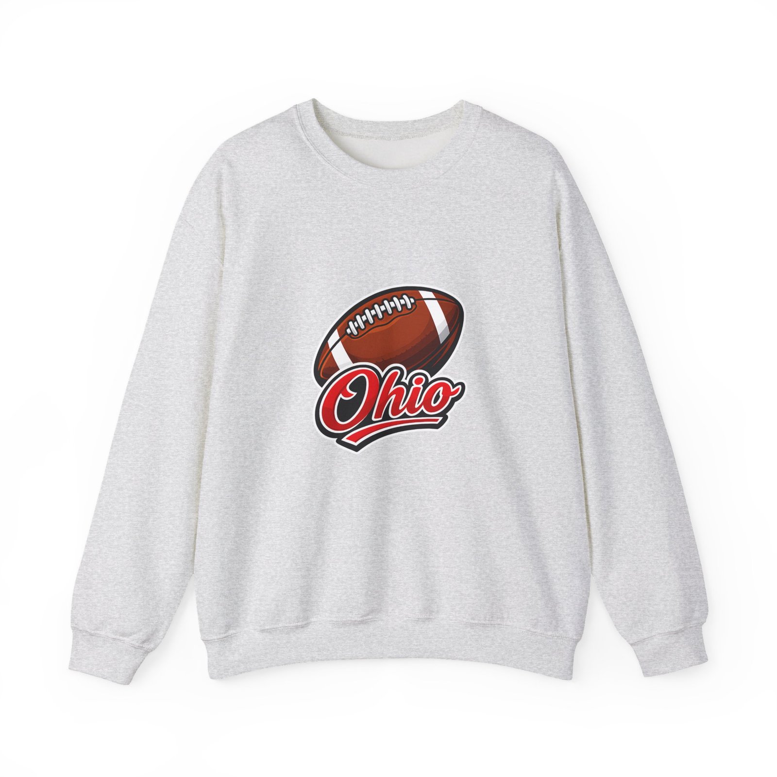 Crewneck Sweatshirt — Ohio Football Logo Crewneck - Image 5