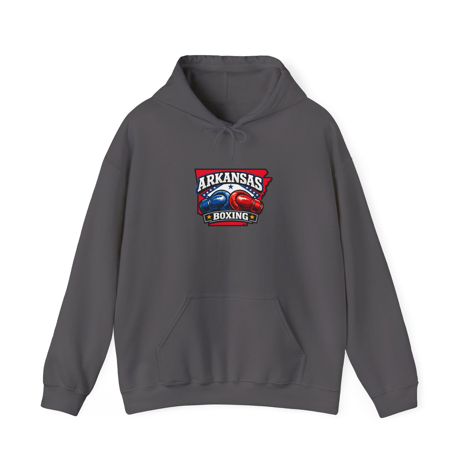 Arkansas Boxing Hoodie — State Pride Boxing Logo Pullover - Image 33