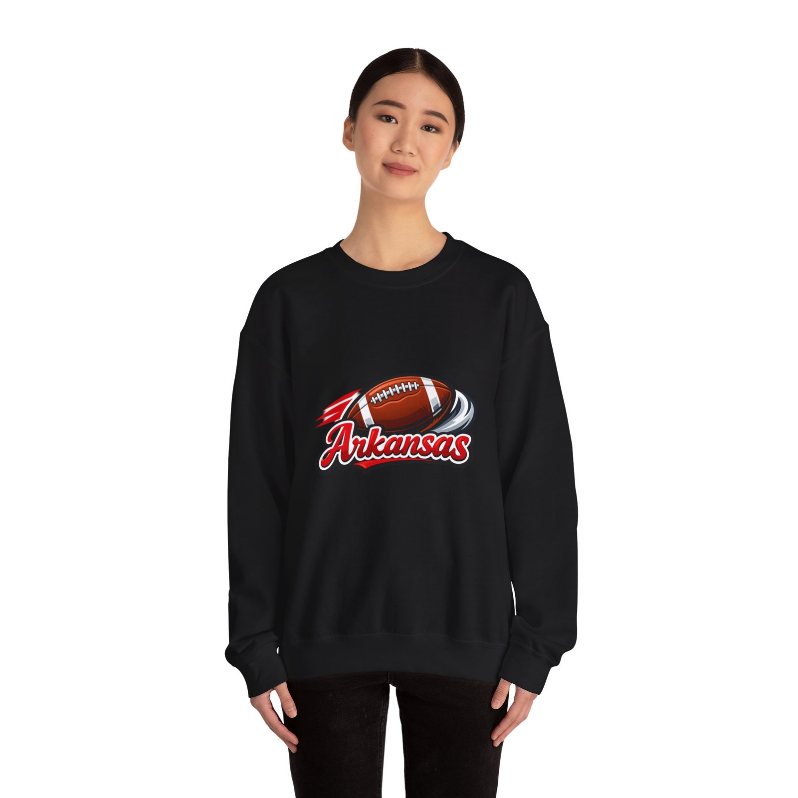 Arkansas Football Crewneck Sweatshirt — Retro Gridiron Logo - Image 20
