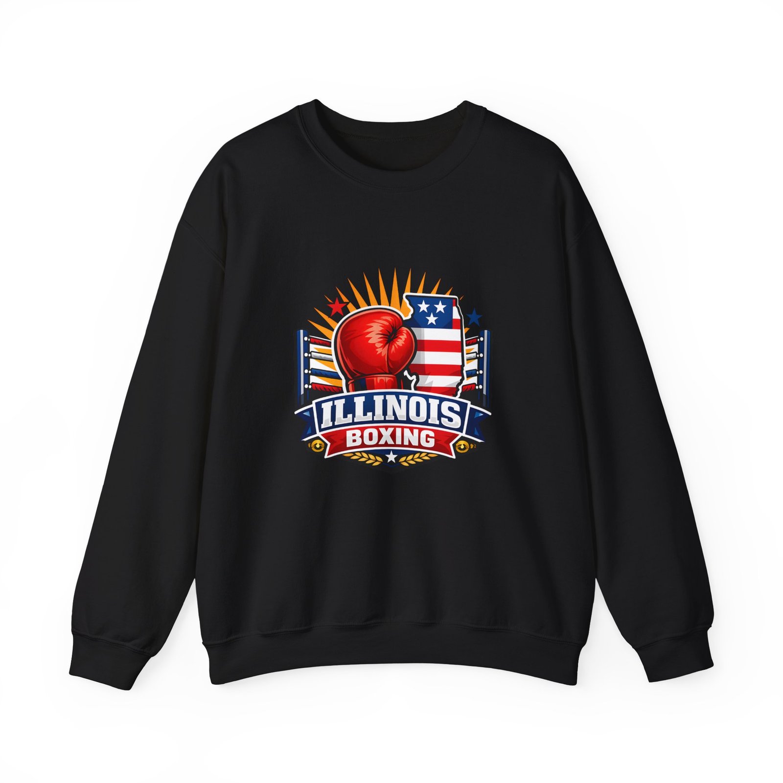 Illinois Boxing Crewneck Sweatshirt - Image 17