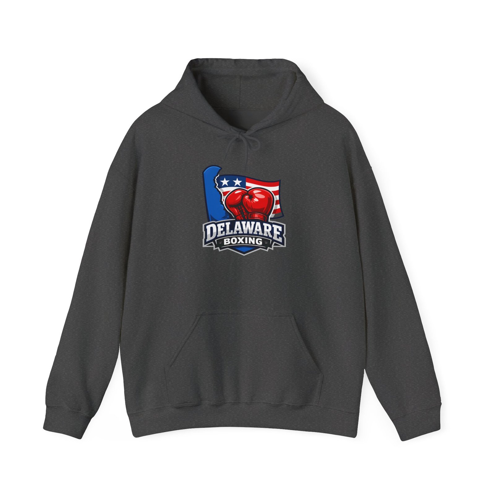 Delaware Boxing Hoodie – American Flag & Gloves Gym Sweatshirt - Image 29