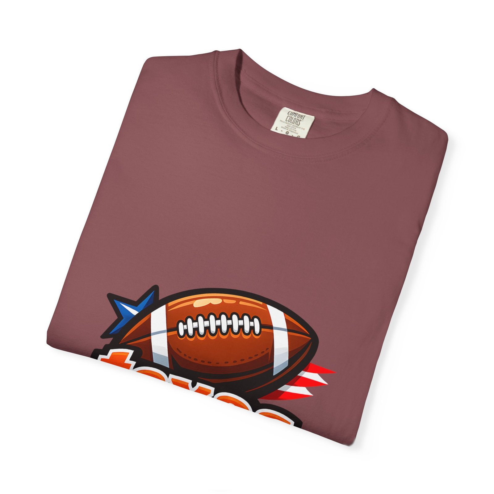 Texas Football T-Shirt — Retro Football & Lone Star Logo - Image 8