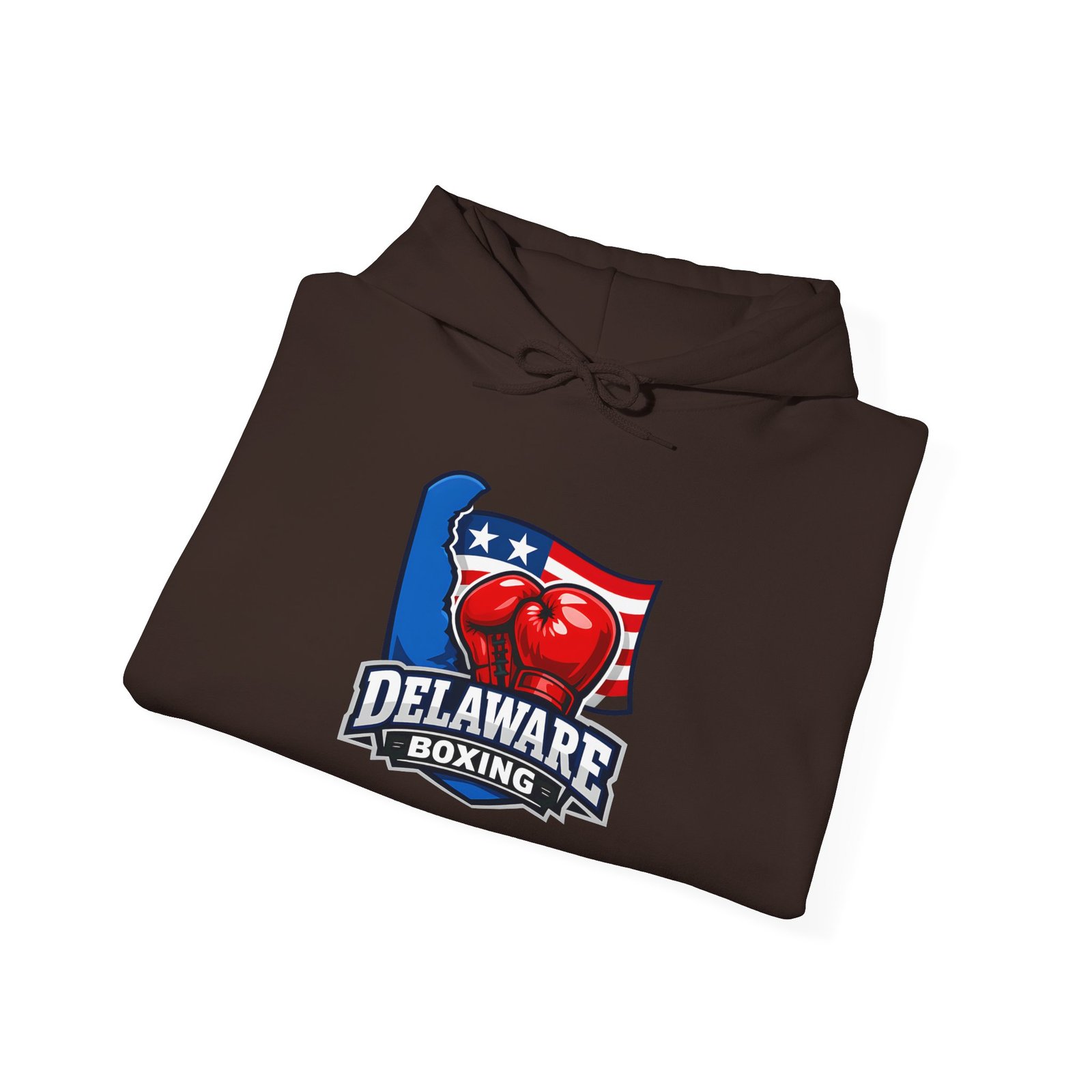Delaware Boxing Hoodie – American Flag & Gloves Gym Sweatshirt - Image 24