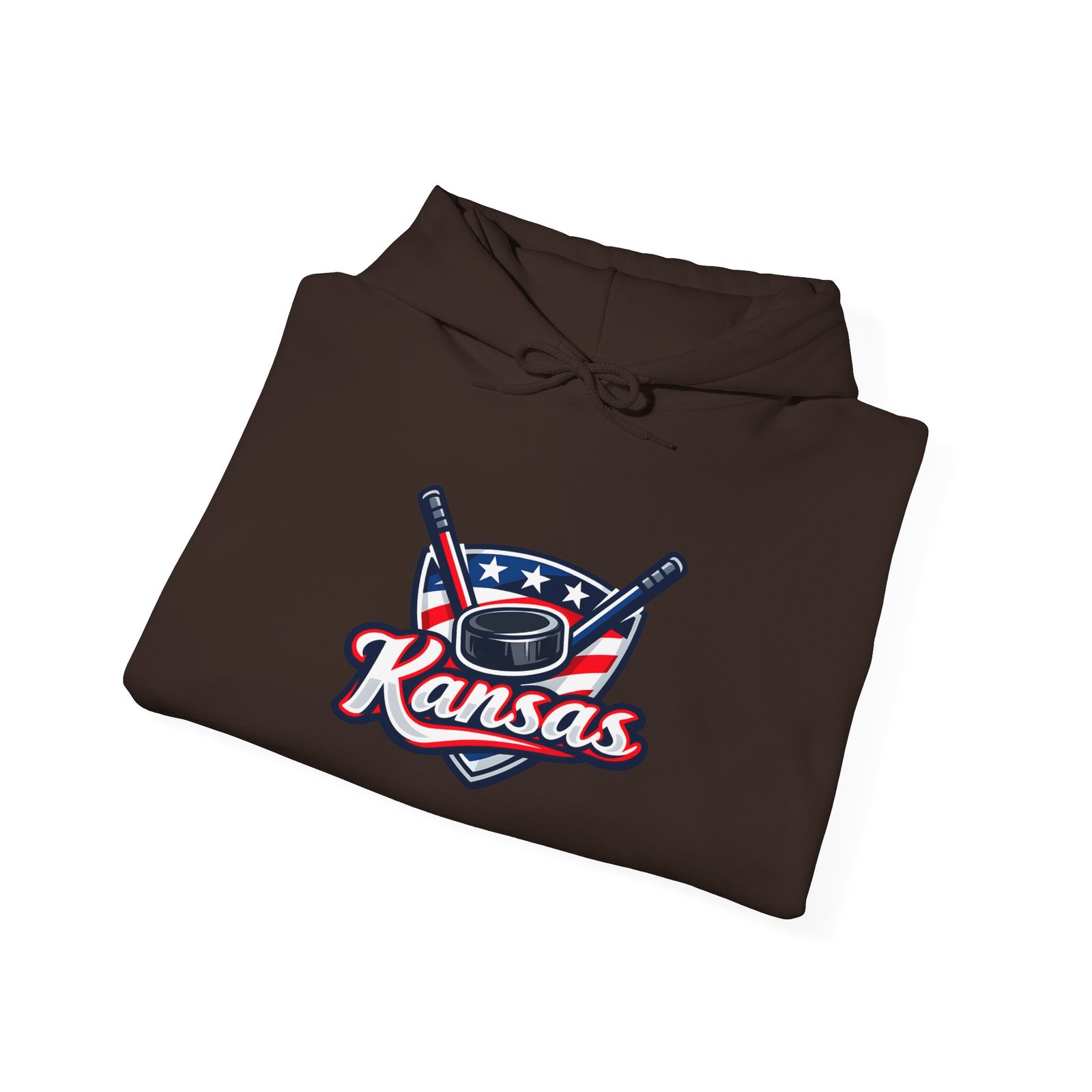 Kansas Baseball Hoodie – Retro Bat & Cap Logo Pullover - Image 43