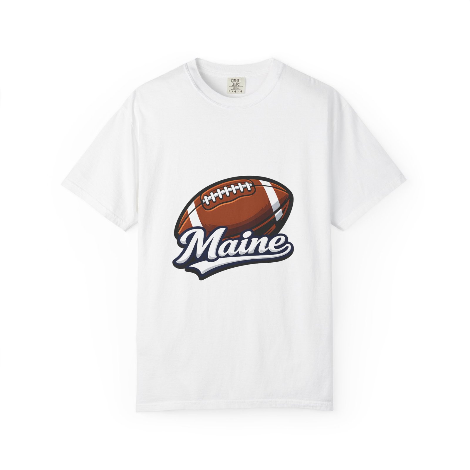 Maine Football T-Shirt — Vintage Football Graphic Tee