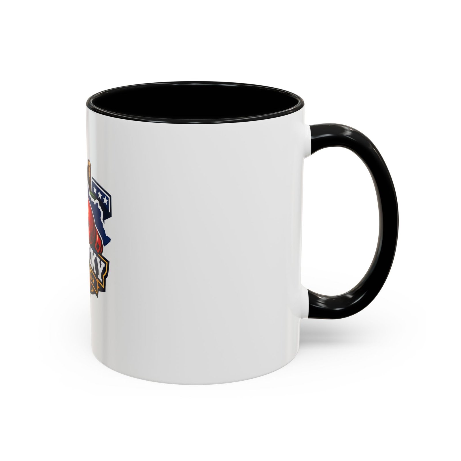 Kentucky Boxing Coffee Mug — State Pride Boxing Logo Accent Mug (11/15 oz) - Image 2
