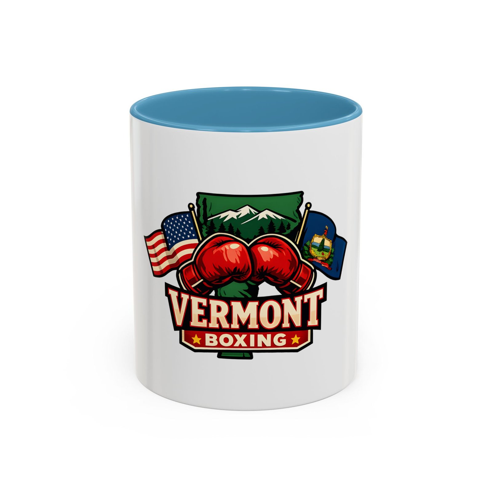 Vermont Boxing Coffee Mug — Accent 11/15oz - Image 33