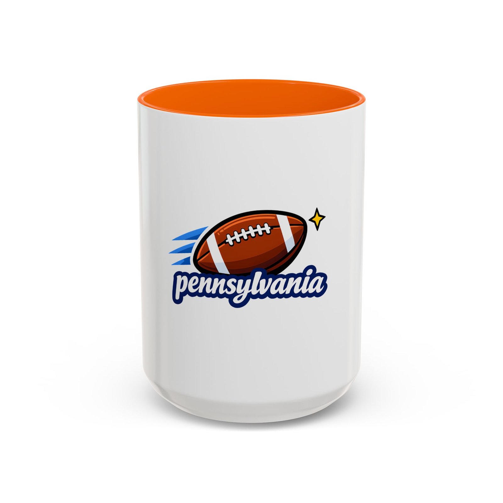 Pennsylvania Football Coffee Mug – Accent 11/15oz - Image 49