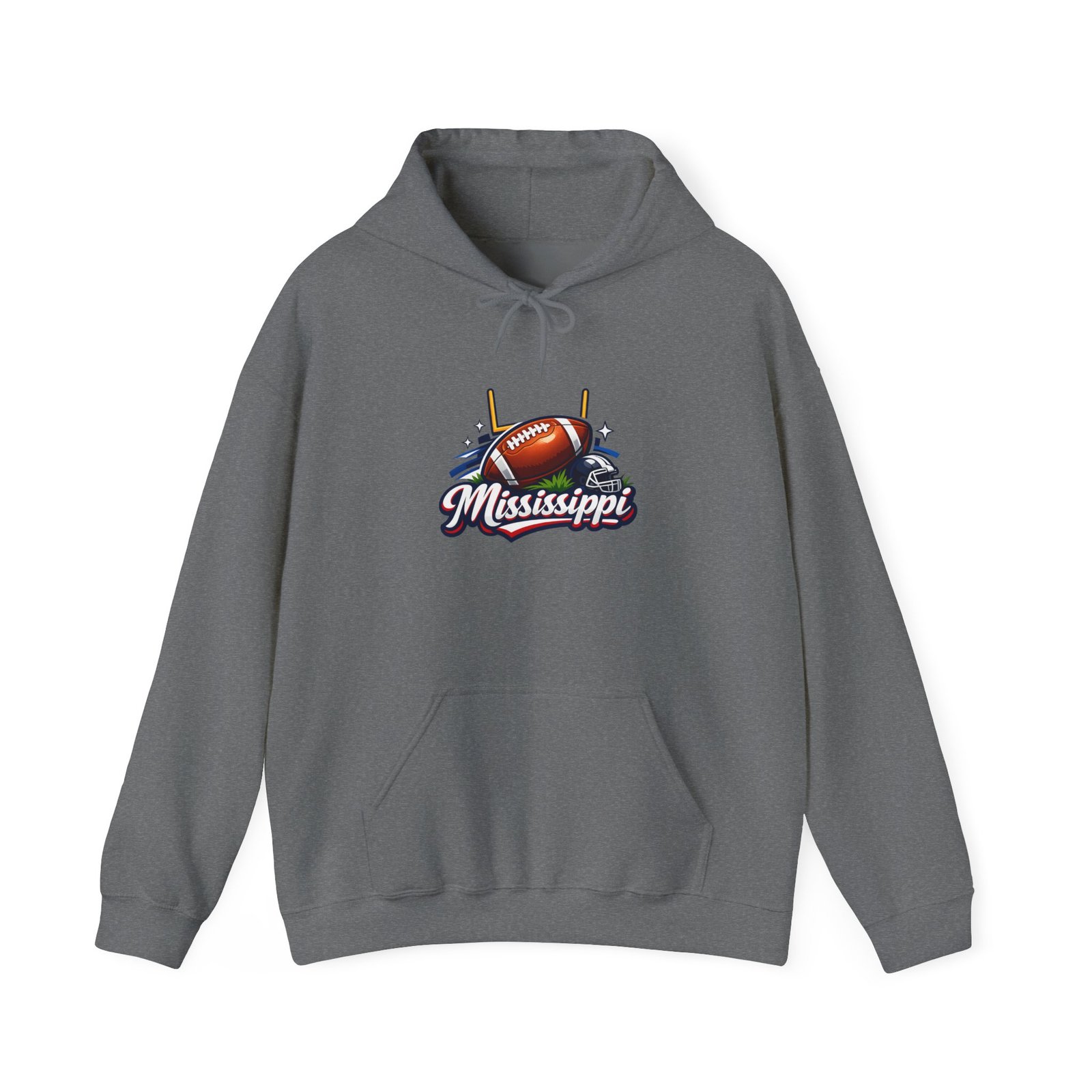 Mississippi Football Hoodie – Vintage State Pride Pullover - Image 25