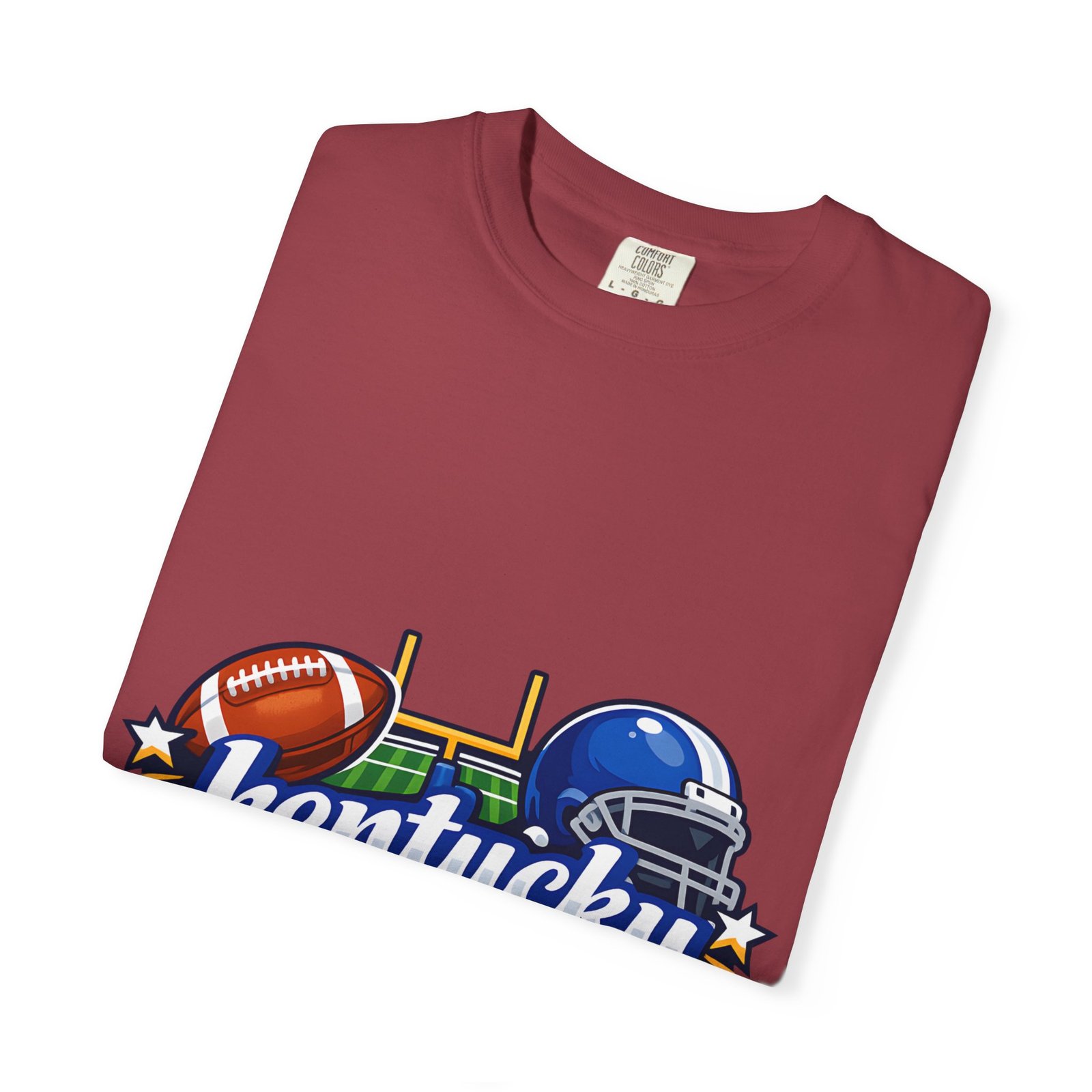 Kentucky Football Graphic T-Shirt — Helmet & Ball State Pride Tee - Image 33