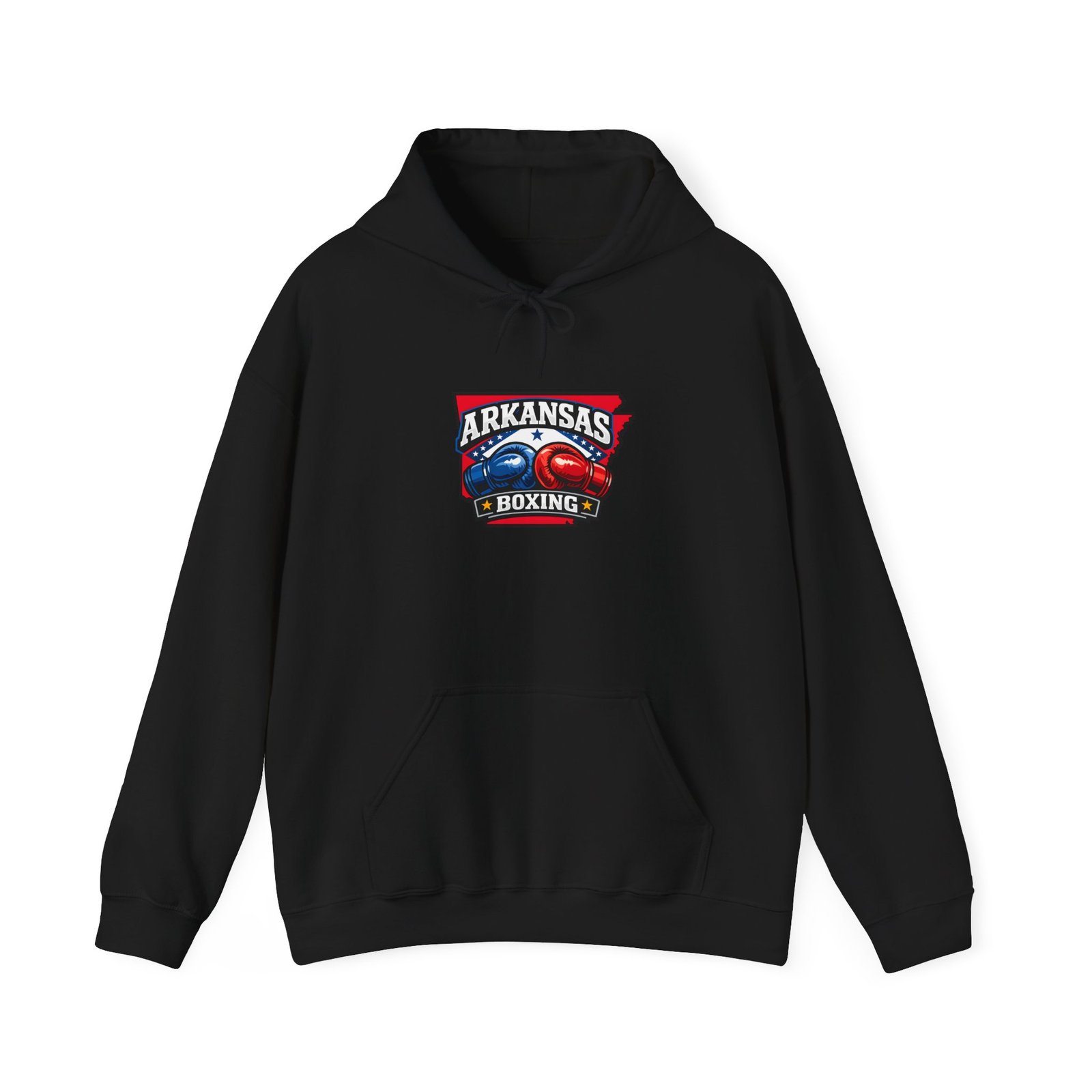 Arkansas Boxing Hoodie — State Pride Boxing Logo Pullover - Image 13