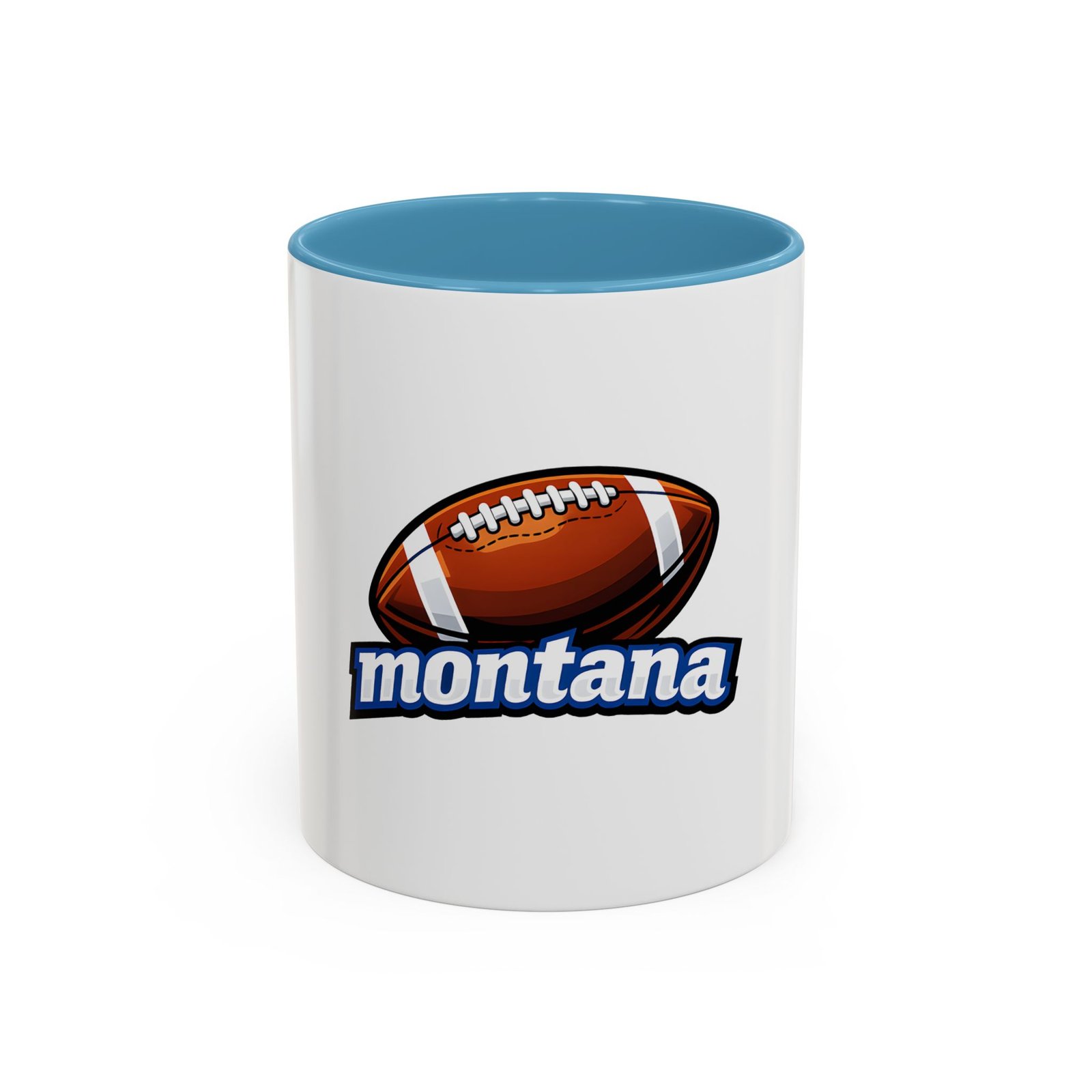 Montana Football Coffee Mug – Accent 11/15oz - Image 33