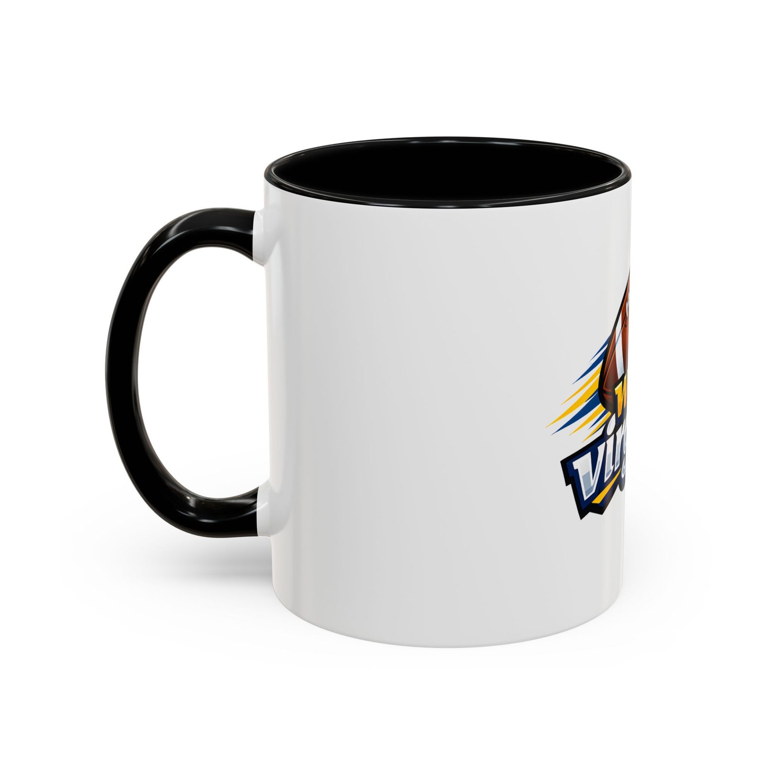 West Virginia Football Accent Coffee Mug (11/15oz) - Image 3