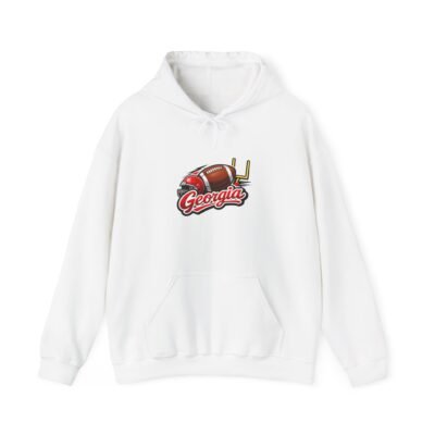 Georgia Football Helmet Hoodie — College Fan Pullover