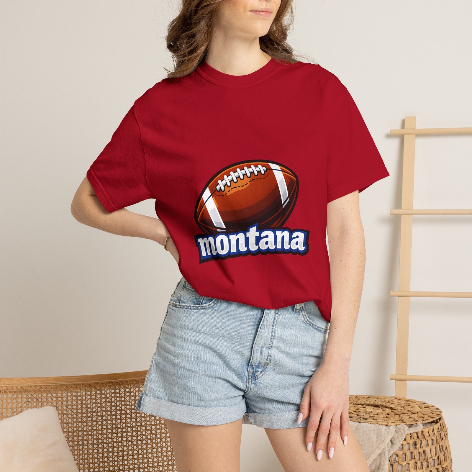 Montana Football T-Shirt — Vintage-Inspired Team Tee - Image 60