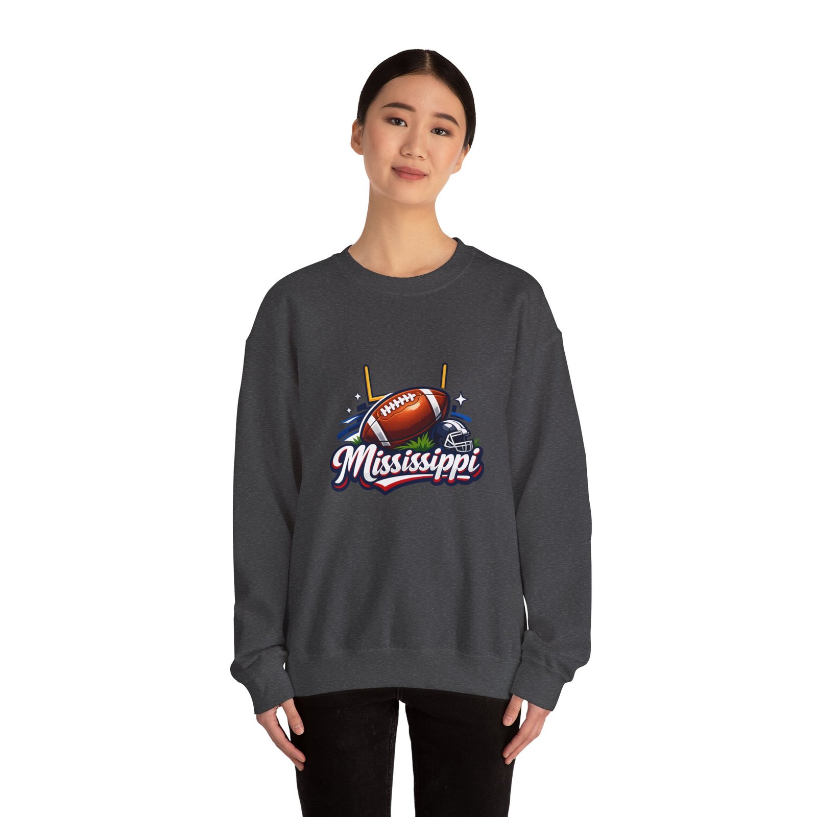 Mississippi Football Crewneck Sweatshirt - Image 36