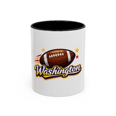 Washington Football Accent Coffee Mug – Team Spirit 11/15oz