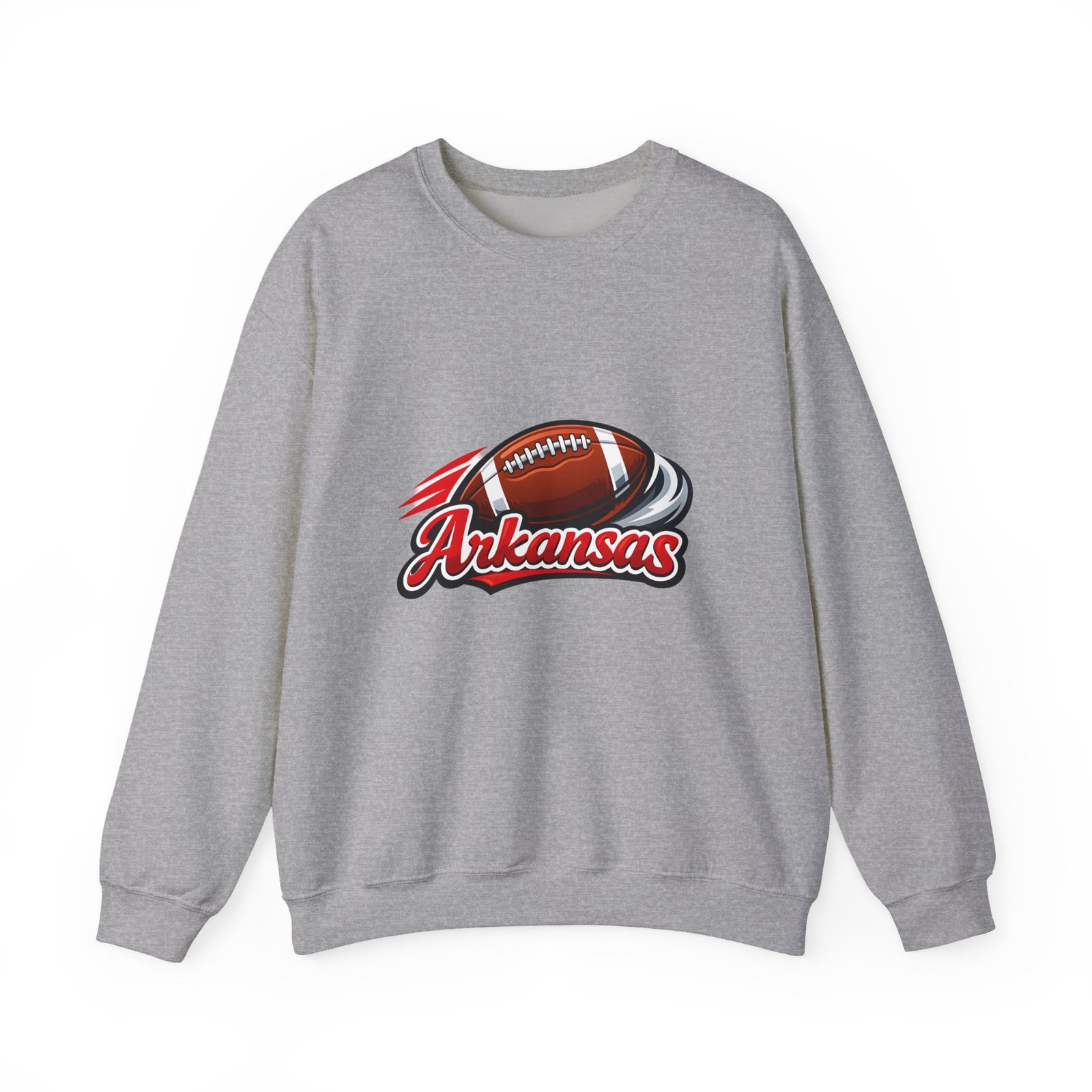 Arkansas Football Crewneck Sweatshirt — Retro Gridiron Logo - Image 21