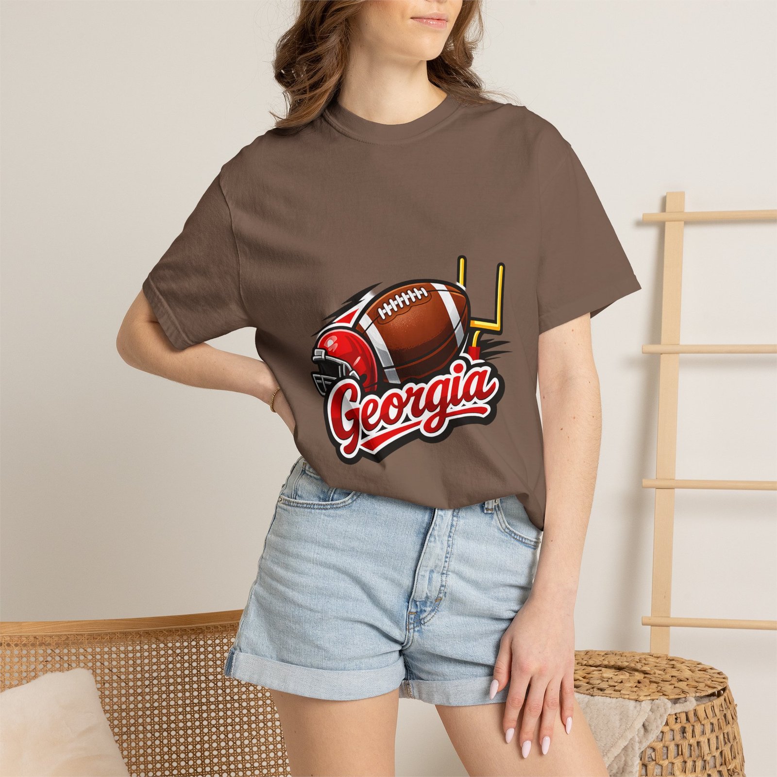 Georgia Football Helmet T-Shirt - Image 28