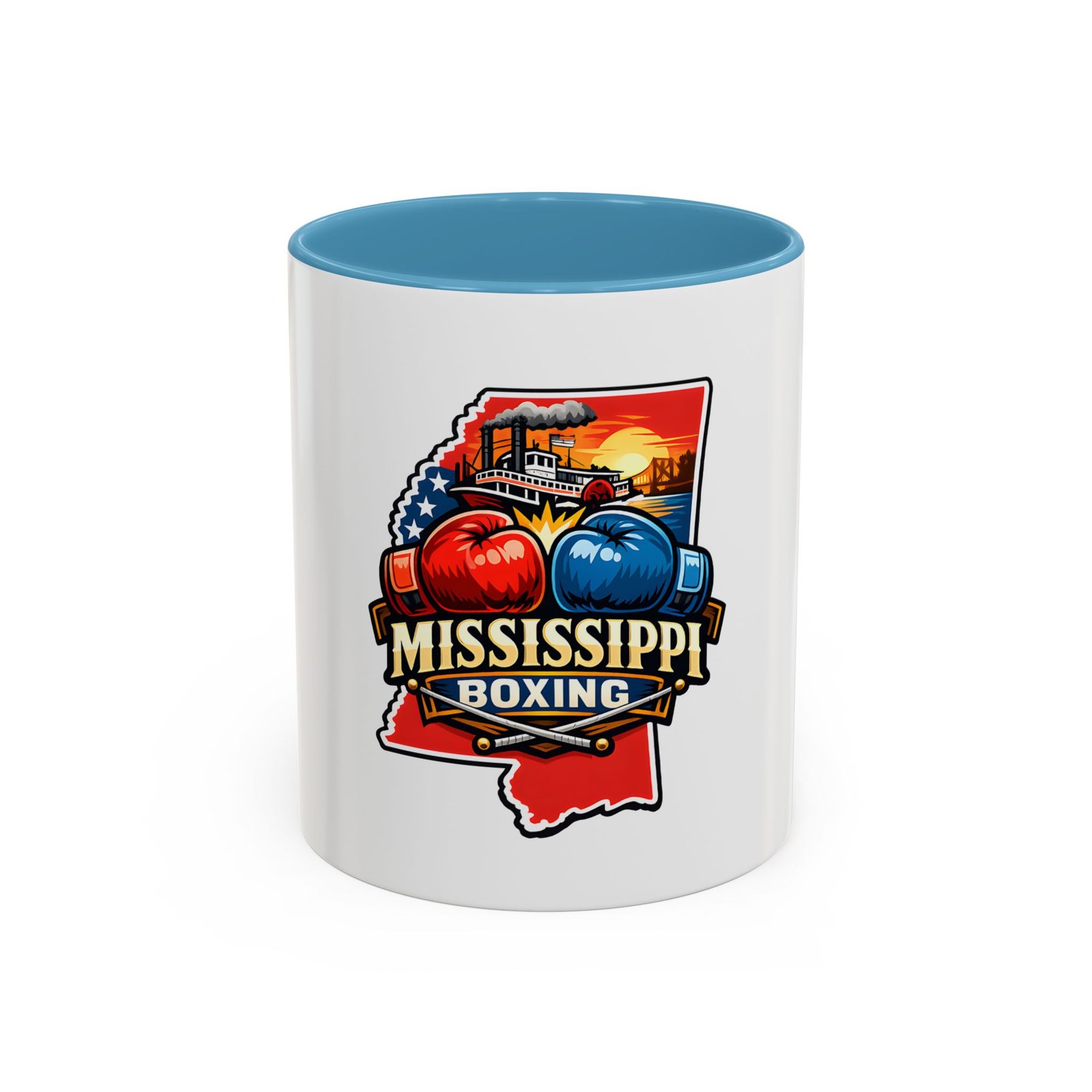 Mississippi Boxing Coffee Mug — State Pride Accent Mug (11/15 oz) - Image 33