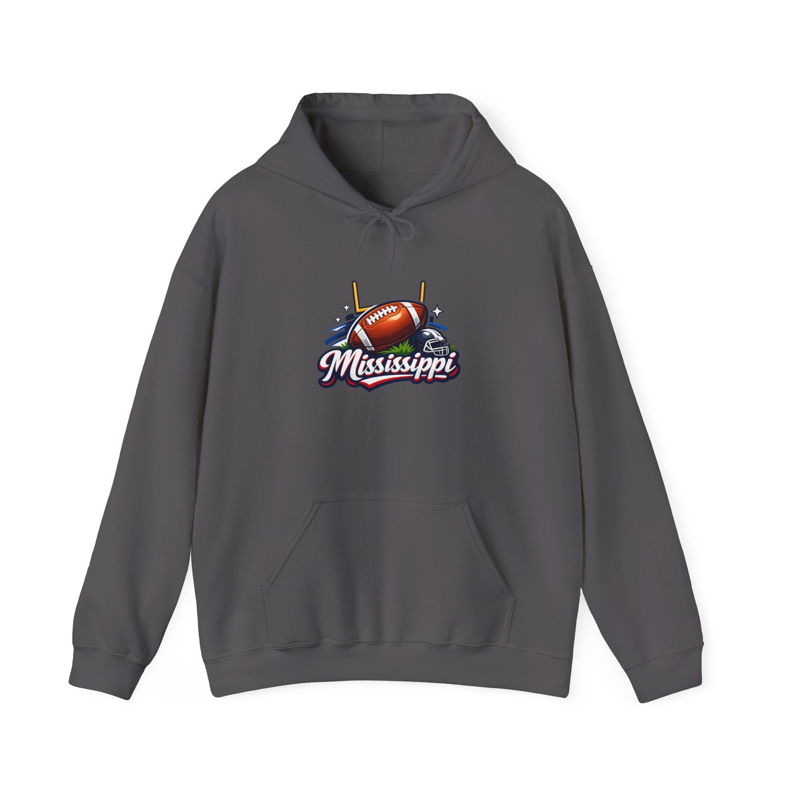 Mississippi Football Hoodie – Vintage State Pride Pullover - Image 33