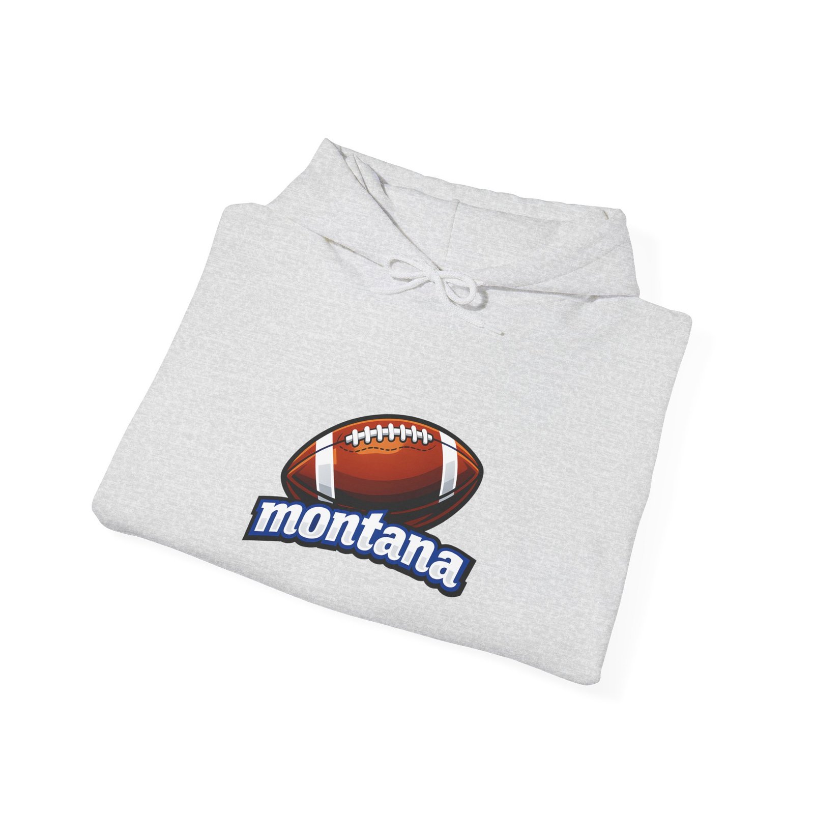 Montana Football Hoodie — Vintage Football Logo Pullover - Image 8