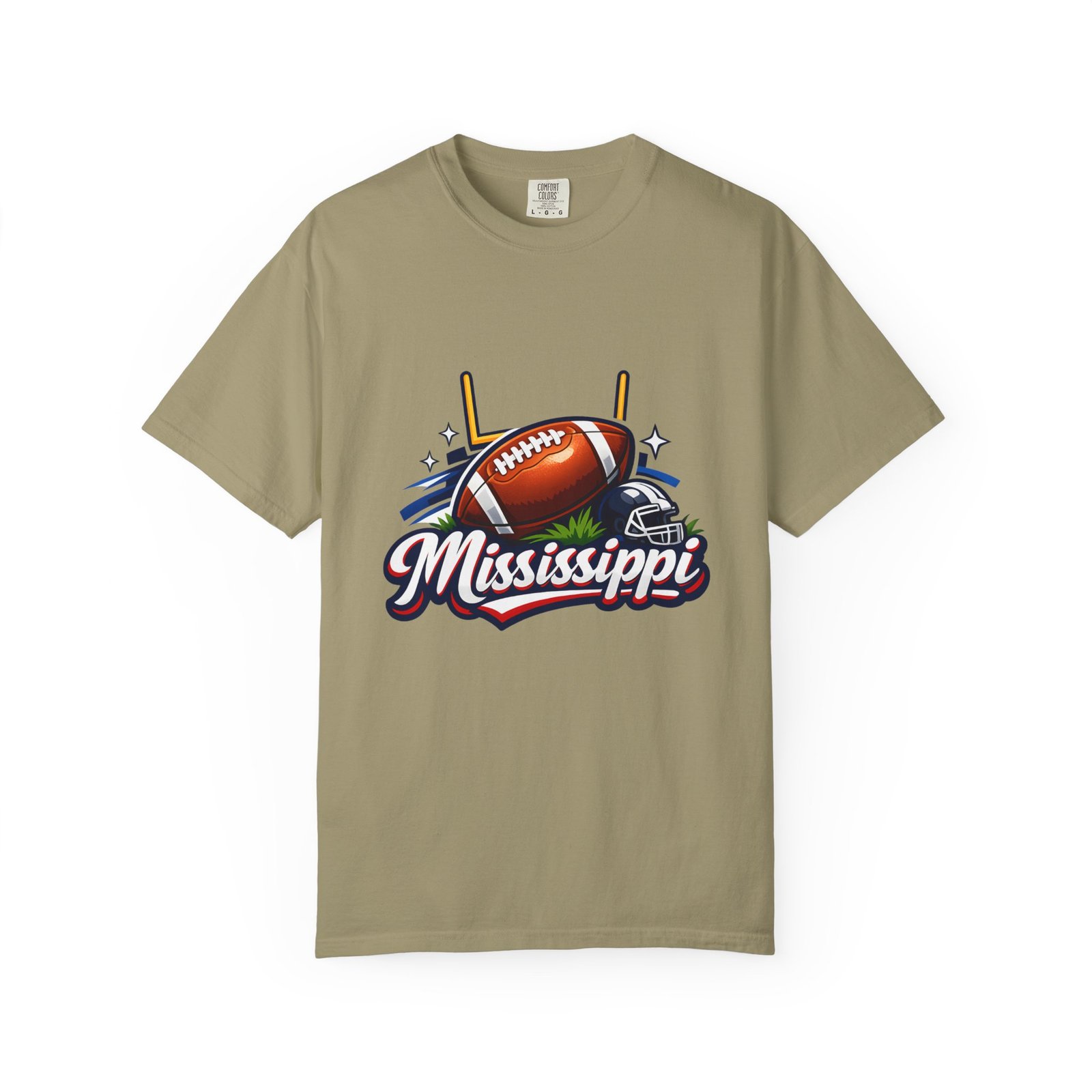 Mississippi Football T-Shirt — Retro Gridiron Logo Tee - Image 21