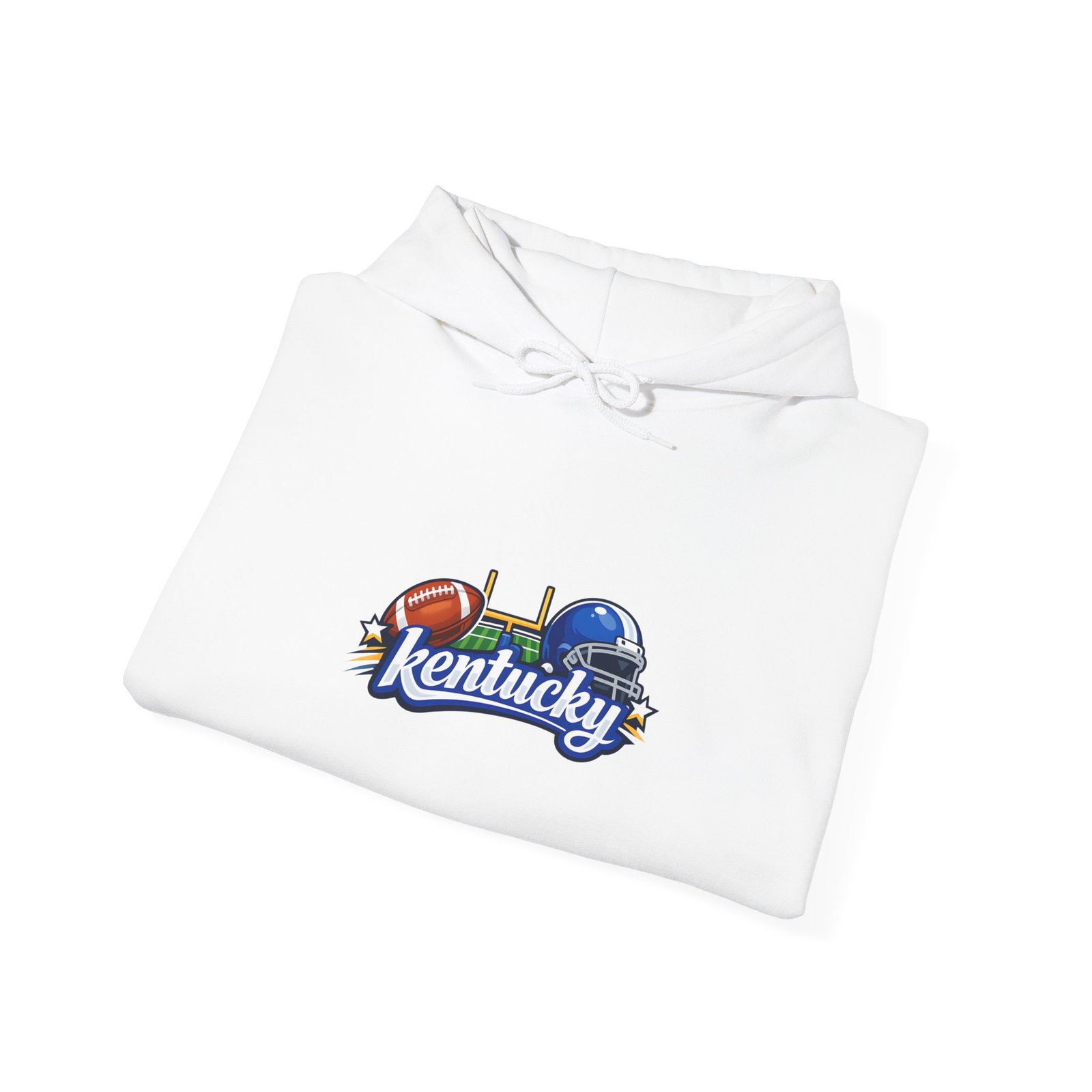 Kentucky Football & Basketball Logo Hoodie - State Sports Fan Pullover - Image 4
