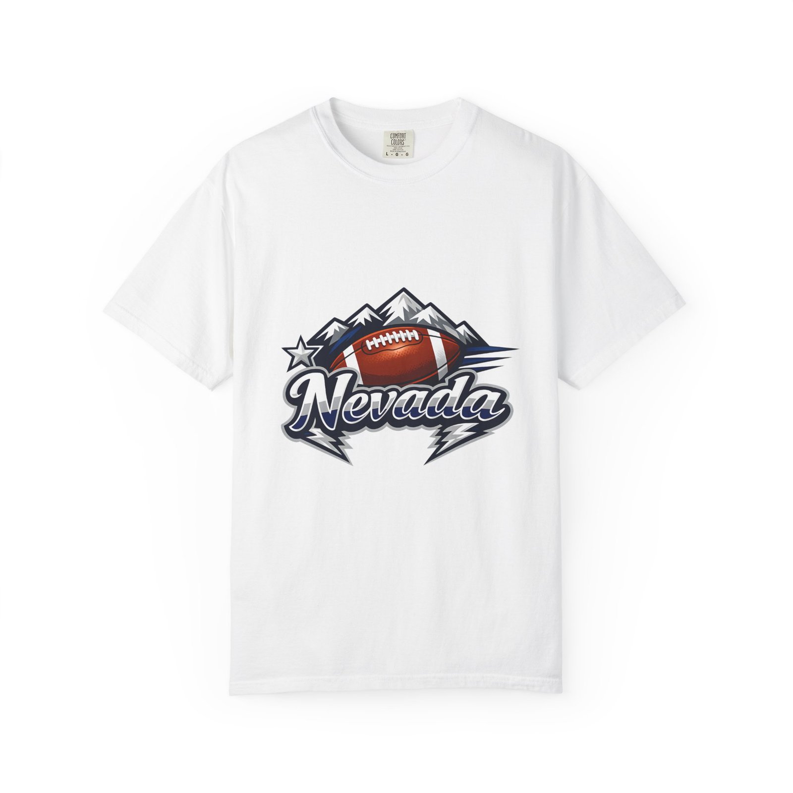 Nevada Football T-Shirt — Mountain Football Tee
