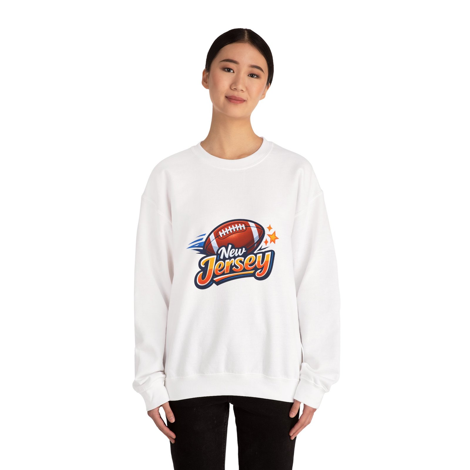 New Jersey Football Crewneck Sweatshirt - Image 4