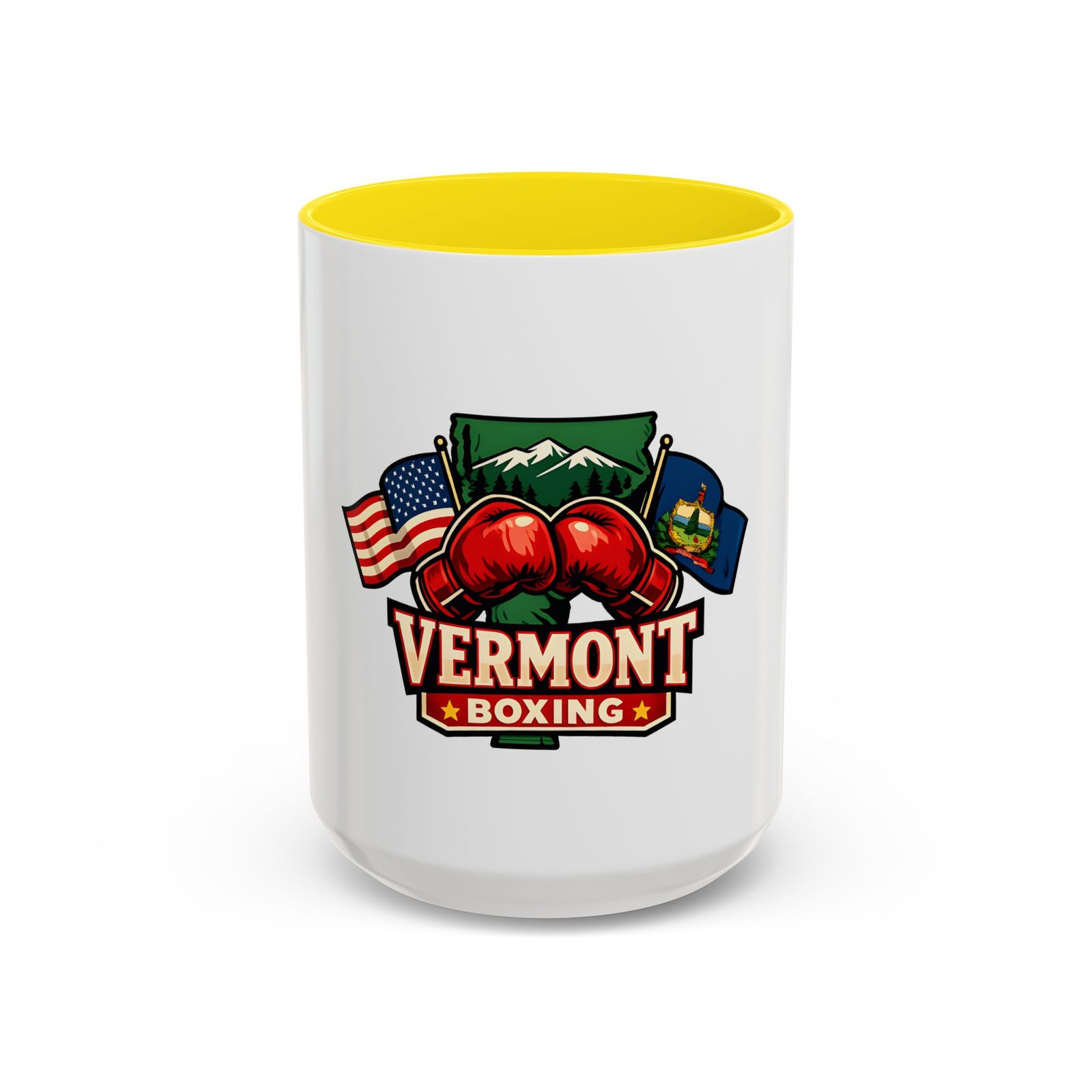 Vermont Boxing Coffee Mug — Accent 11/15oz - Image 53