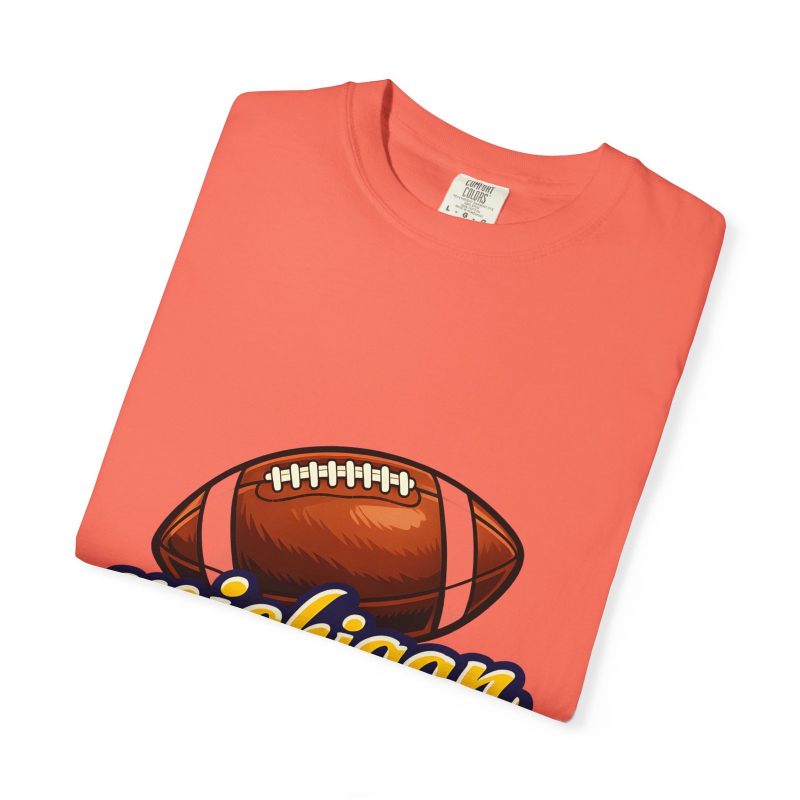 Michigan Football T-Shirt — Vintage Script Logo Tee - Image 11