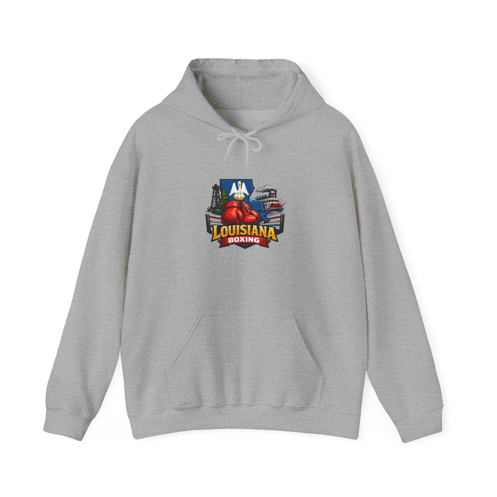 Louisiana Boating Graphic Hoodie — Cajun Crab & Bayou Travel Sweatshirt - Image 29