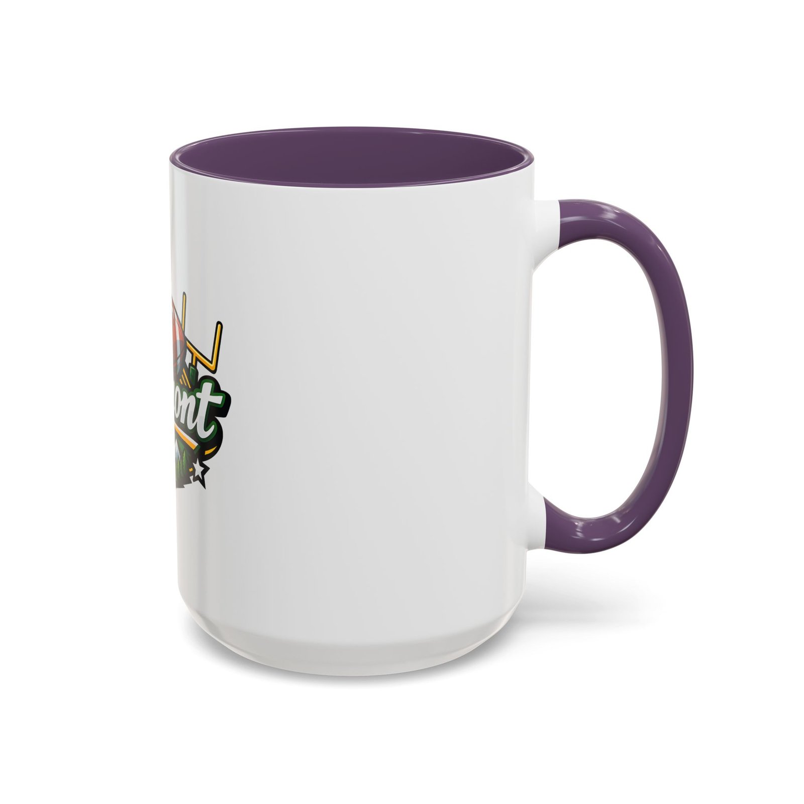 Vermont Football Coffee Mug — Accent 11/15oz - Image 66