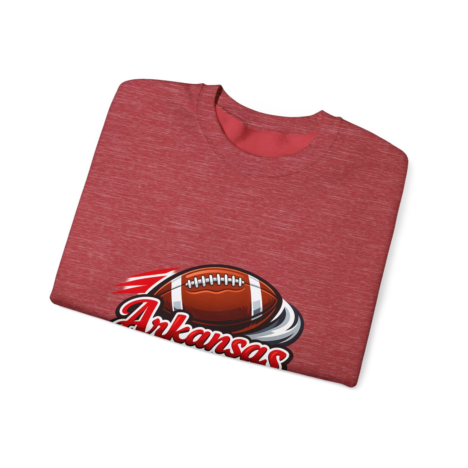 Arkansas Football Crewneck Sweatshirt — Retro Gridiron Logo - Image 43