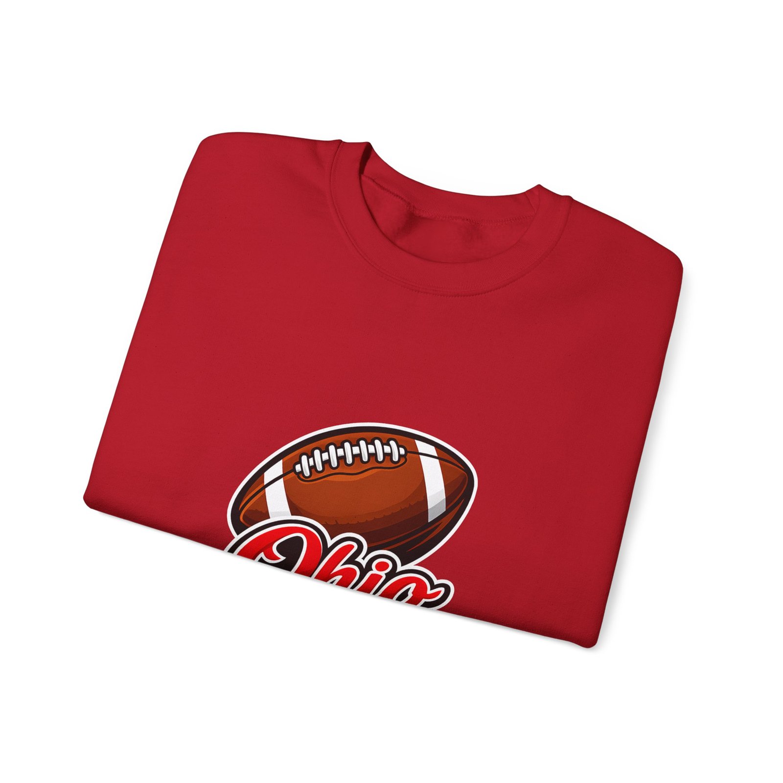 Crewneck Sweatshirt — Ohio Football Logo Crewneck - Image 55