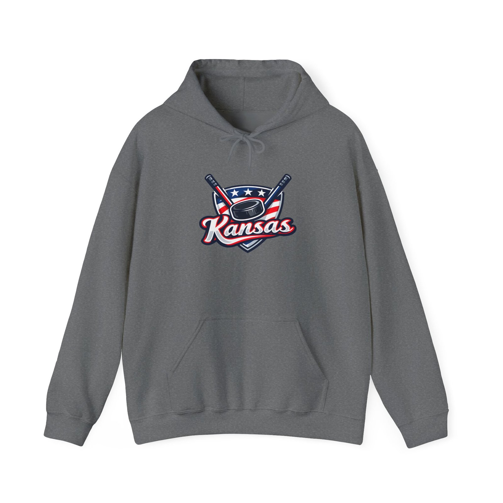 Kansas Baseball Hoodie – Retro Bat & Cap Logo Pullover - Image 37