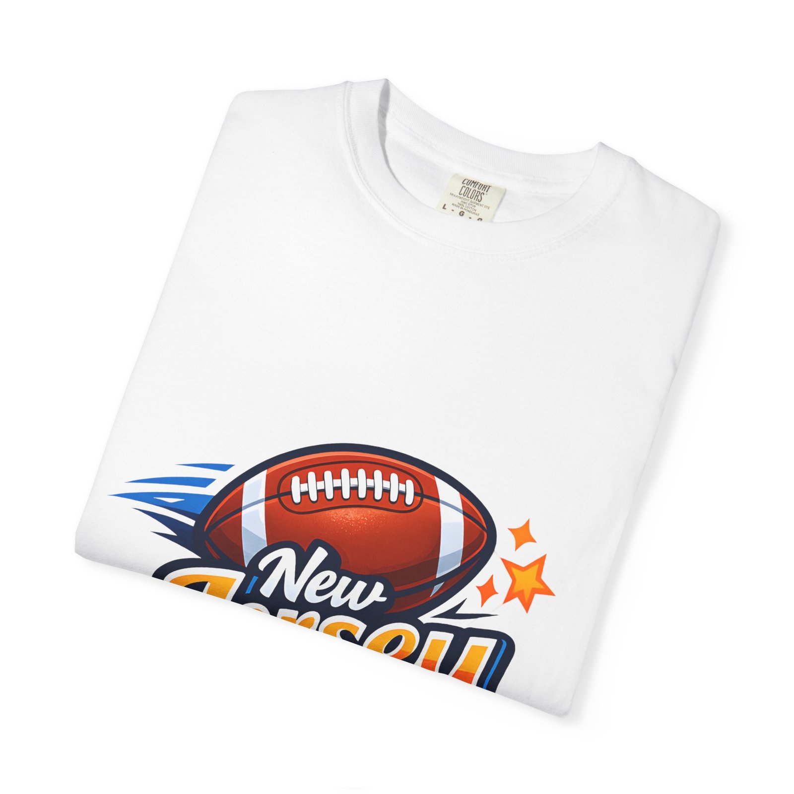 New Jersey Football T-Shirt — Vintage Football Graphic Tee - Image 3