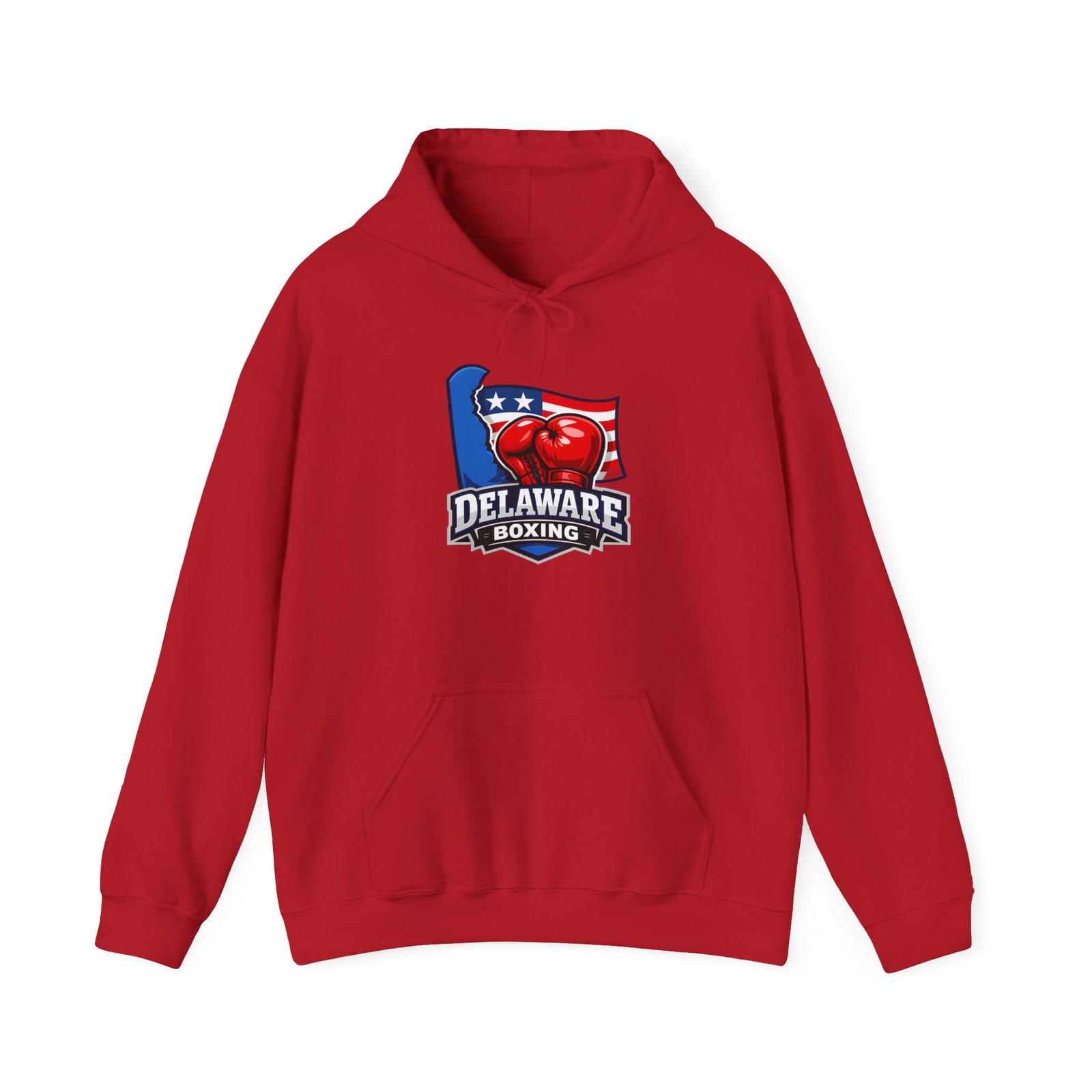 Delaware Boxing Hoodie – American Flag & Gloves Gym Sweatshirt - Image 49