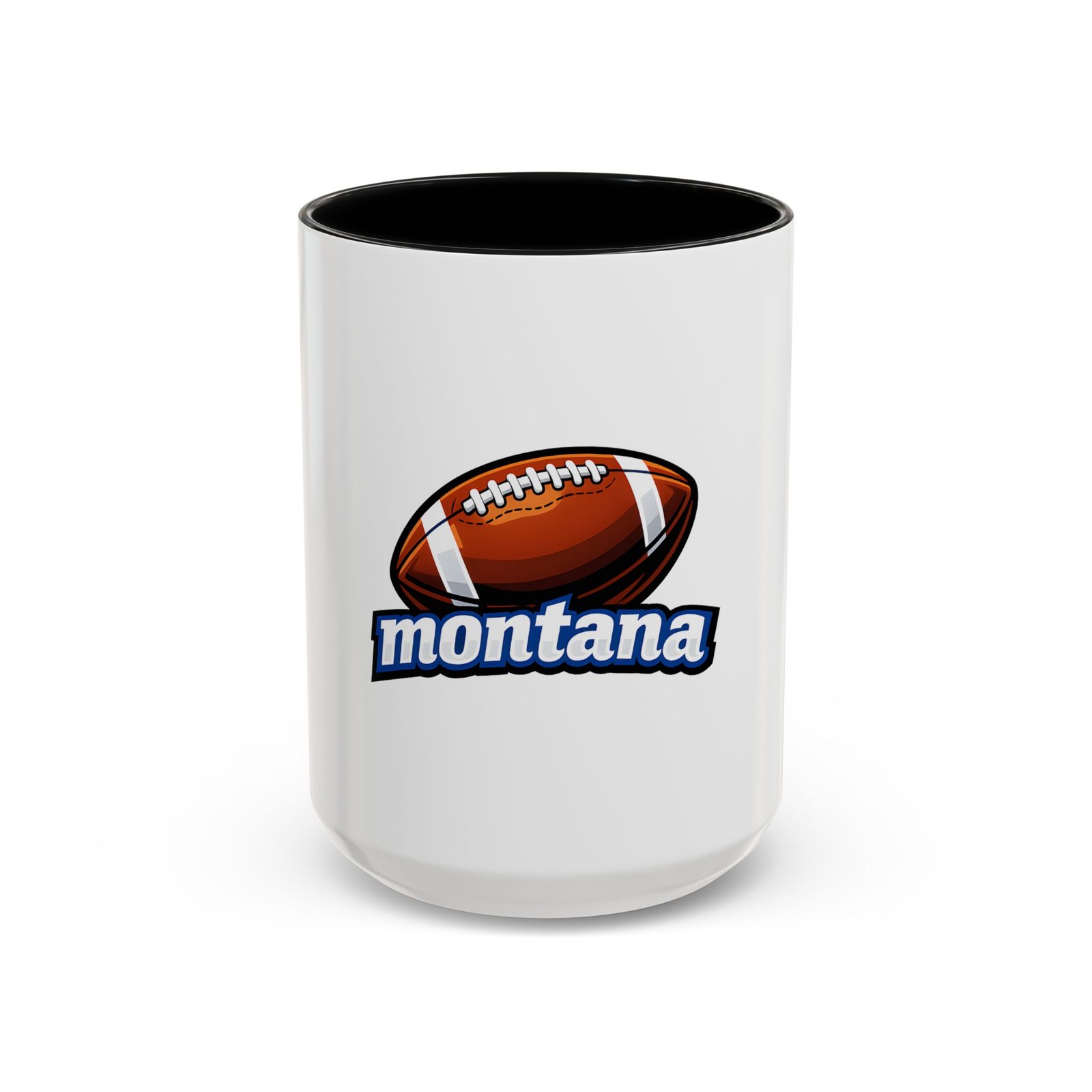 Montana Football Coffee Mug – Accent 11/15oz - Image 17